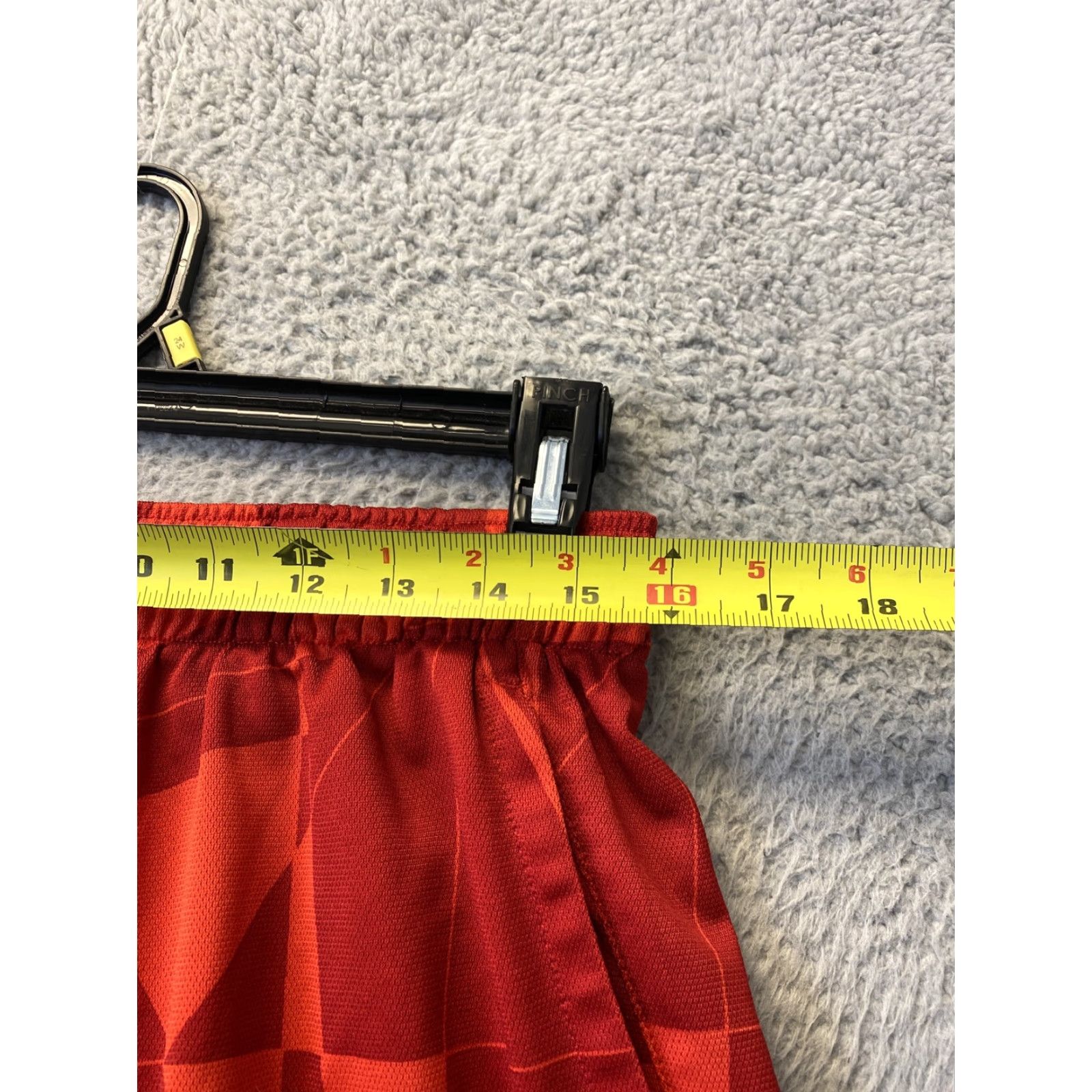 Champion CHAMPION Performance Running Shorts L Red Athletic Activewear Mens Size US 33 - 7 Thumbnail