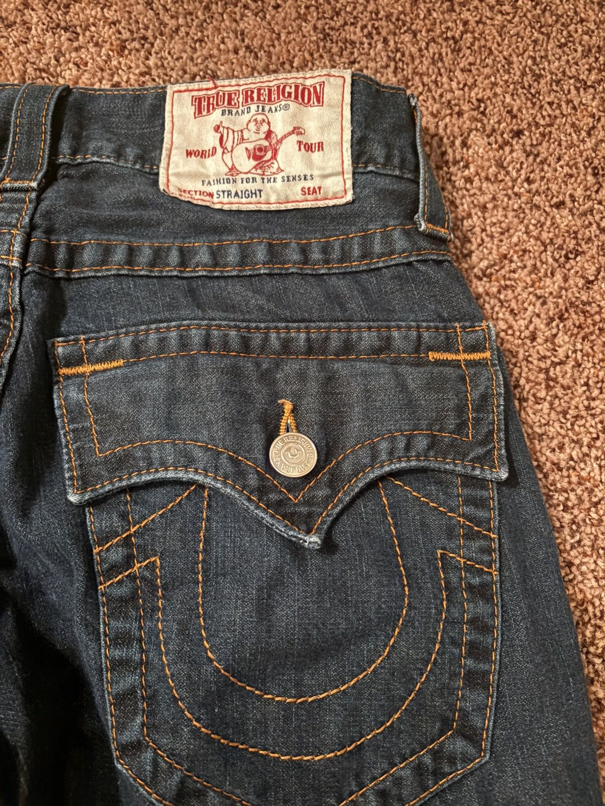 True Religion × Vintage Dead stock 2003 true religion jeans Size US 30 / EU 46 - 9 Thumbnail