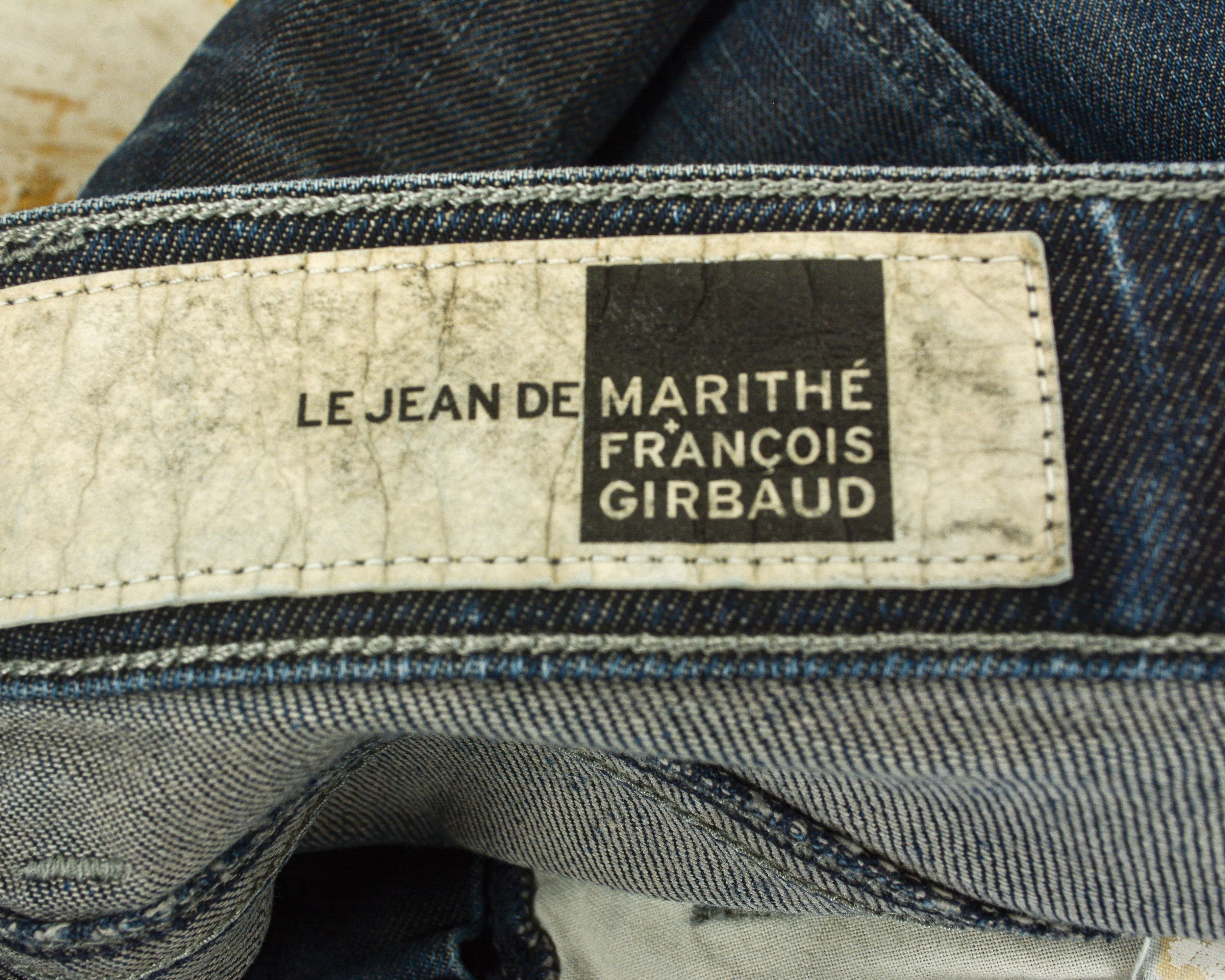 Marithe + Francois Girbaud Women W27 L30 Slim Fit Jeans Denim Pants Trousers Blue Size 27" / US 4 / IT 40 - 4 Thumbnail