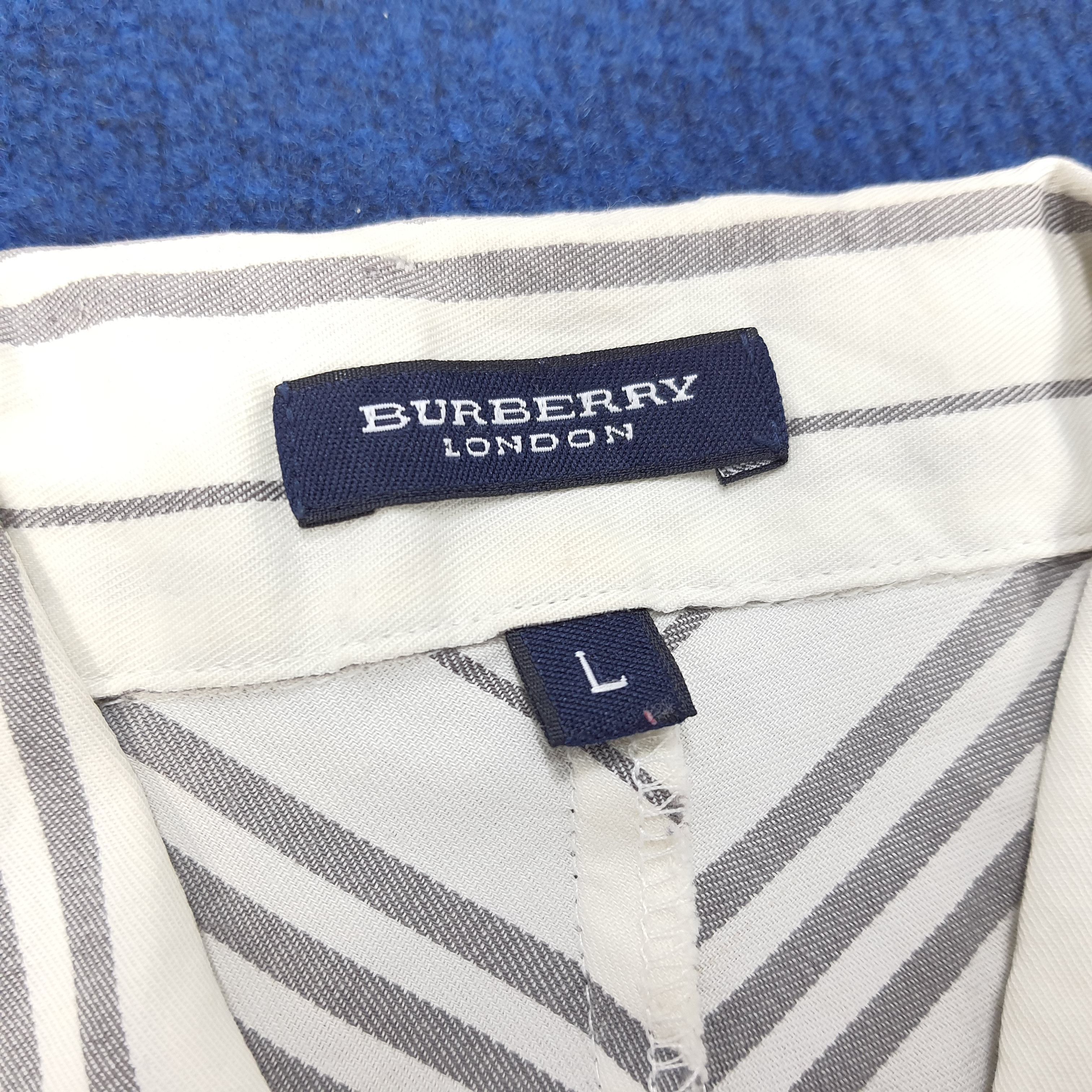 Burberry × Vintage Vintage Burberry London Striped Button Up Shirt Size S / US 4 / IT 40 - 5 Thumbnail