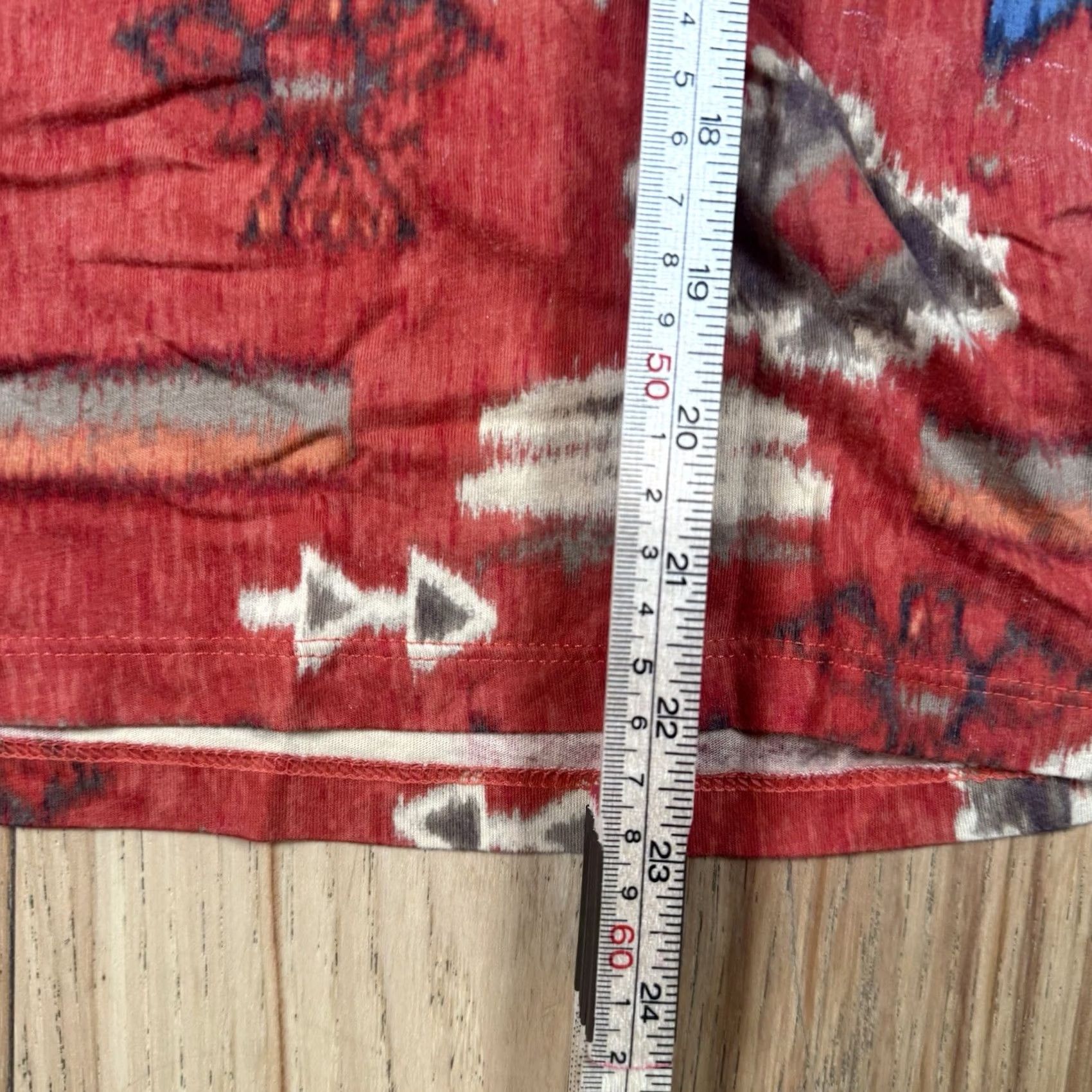 Ralph Lauren Lauren Ralph Lauren Southwest Aztec T Shirt Womens Medium Multicolor Short Sleeve Aztec Theme M Womens Size M / US 6-8 / IT 42-44 - 6 Thumbnail