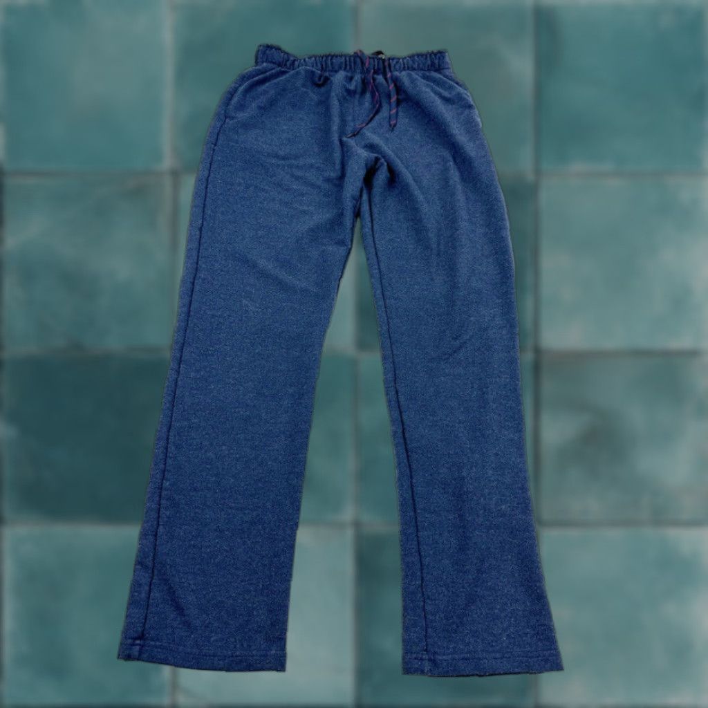 Orvis Orvis Sweatpants Men's Large Blue Cozycore Straight Leg Activewear Size US 33 - 1 Thumbnail