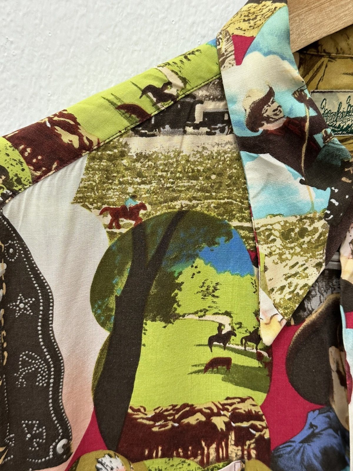 Pherrow's Pherrow’s Japan Cowboy Printed Button Up Japan Size US M / EU 48-50 / 2 - 10 Thumbnail