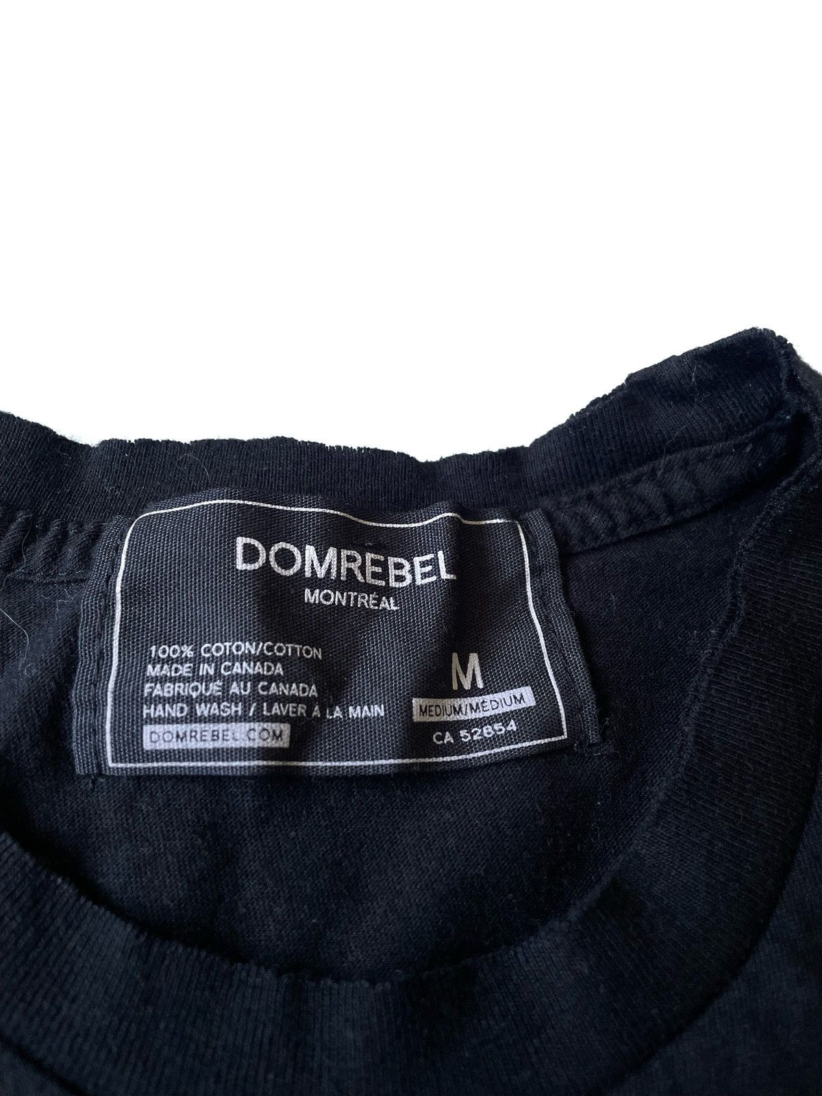 DOMREBEL Domrebel Montreal Men T-Shirt Big Baseball Bear Logo Size M Size US M / EU 48-50 / 2 - 7 Thumbnail