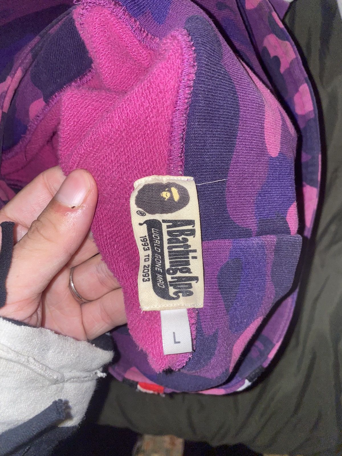 Bape Color Camo Shark Pullover Hoodie Size US L / EU 52-54 / 3 - 9 Thumbnail