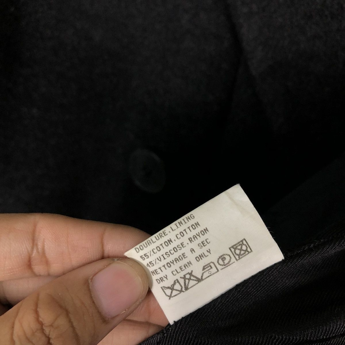 agnes b. 🔥VINTAGE WOOL HEAVY JACKET AGNES B. MADE IN FRANCE Size US M / EU 48-50 / 2 - 20 Thumbnail