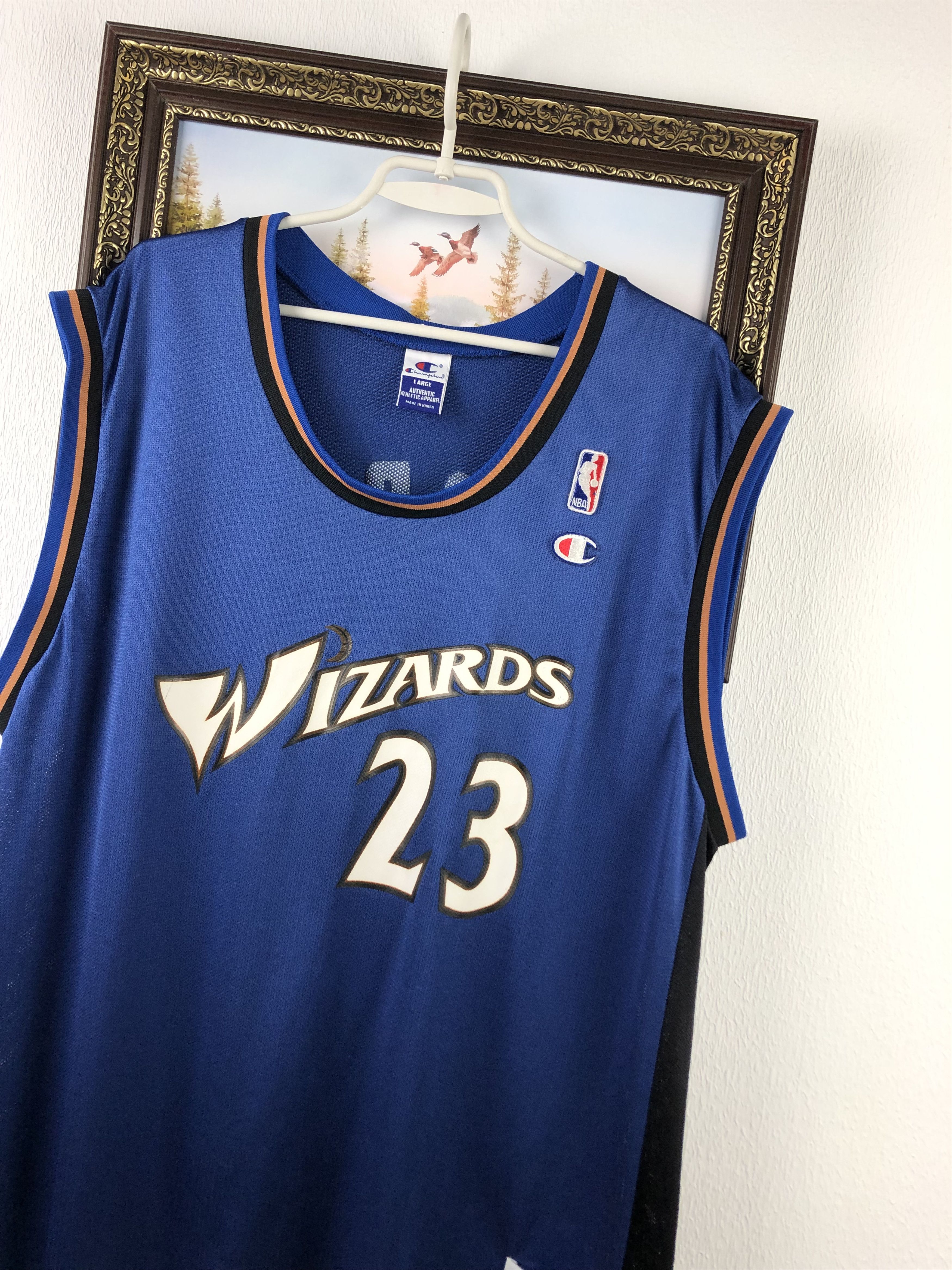 Champion Vintage Champion Jordan Washington Wizards #23 Jersey Size US L / EU 52-54 / 3 - 4 Thumbnail