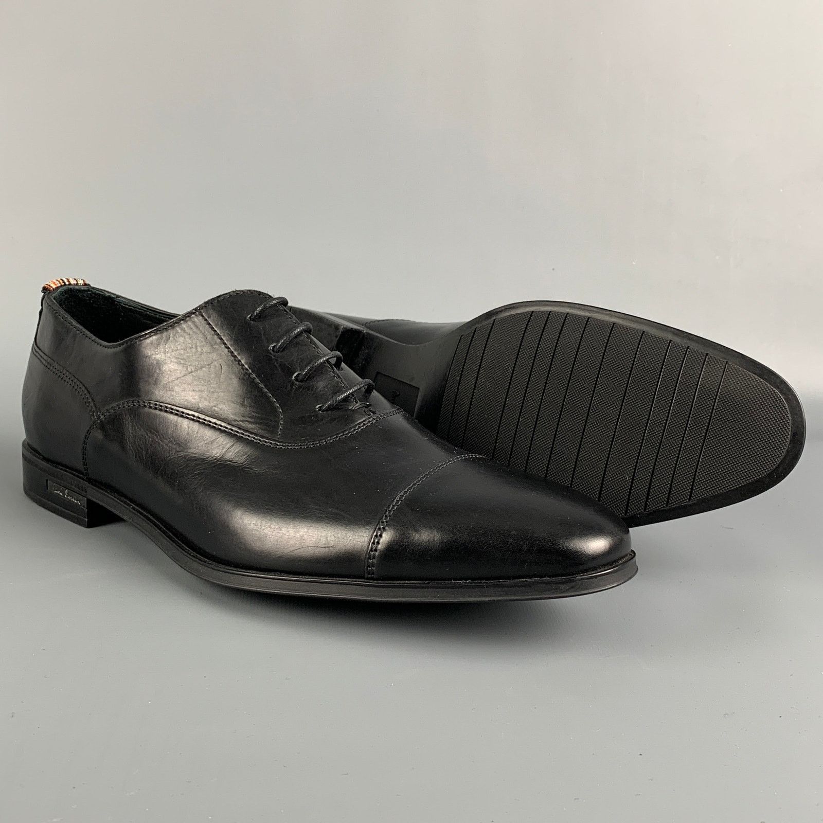 Paul Smith PAUL SMITH Size 8 Black Leather Lace Up Shoes Size US 8 / EU 41 - 3 Thumbnail