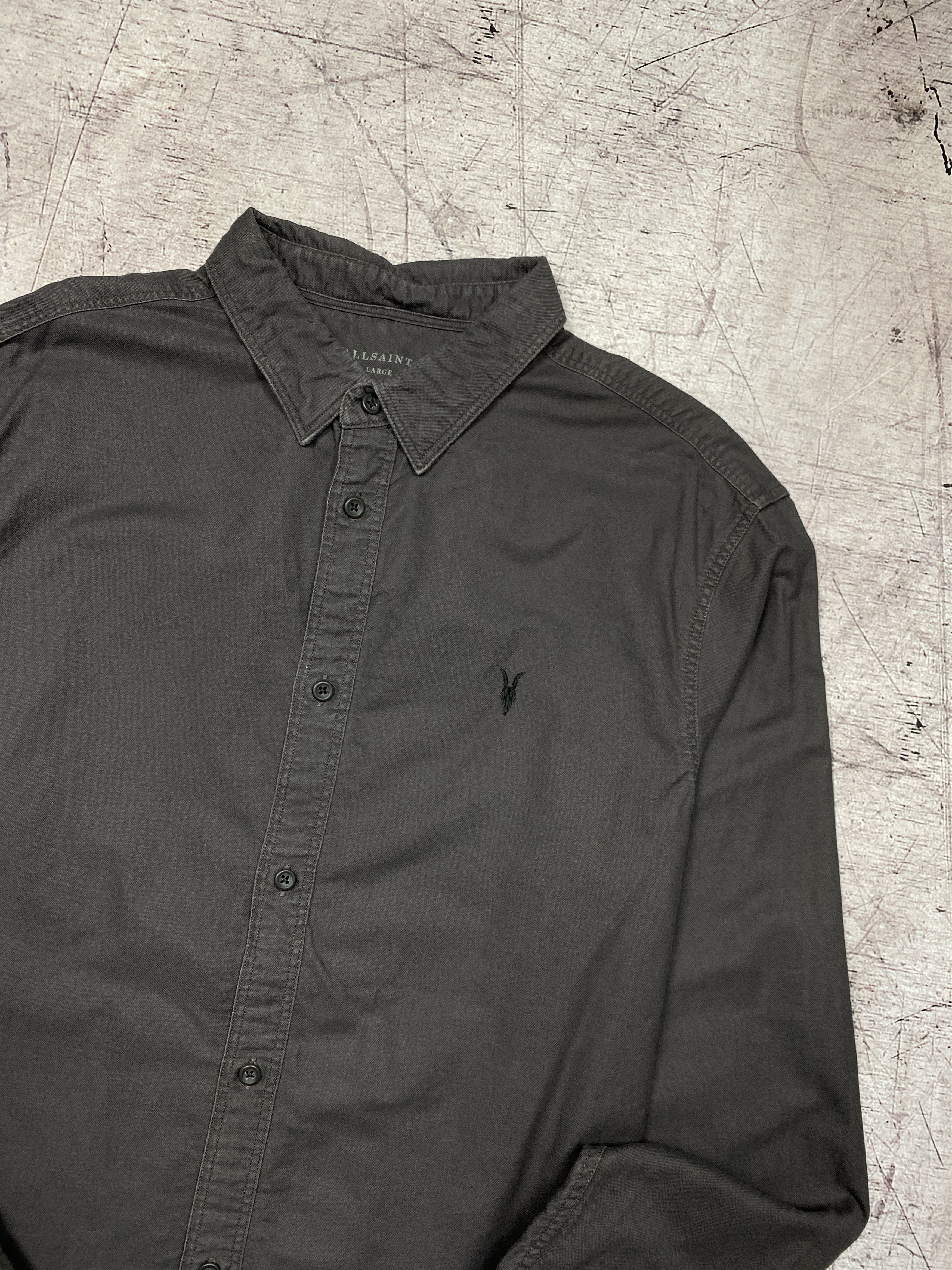 Allsaints × Vintage Allsaints Vintage Mens Hungtingdon Long Sleeve Shirt Size US L / EU 52-54 / 3 - 2 Thumbnail