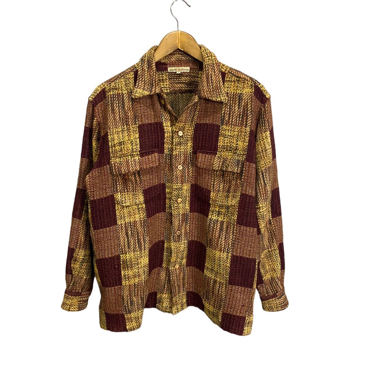 Japanese Brand × Melrose × Vintage Men Melrose vintage work shirt Size US L / EU 52-54 / 3 - 1 Thumbnail