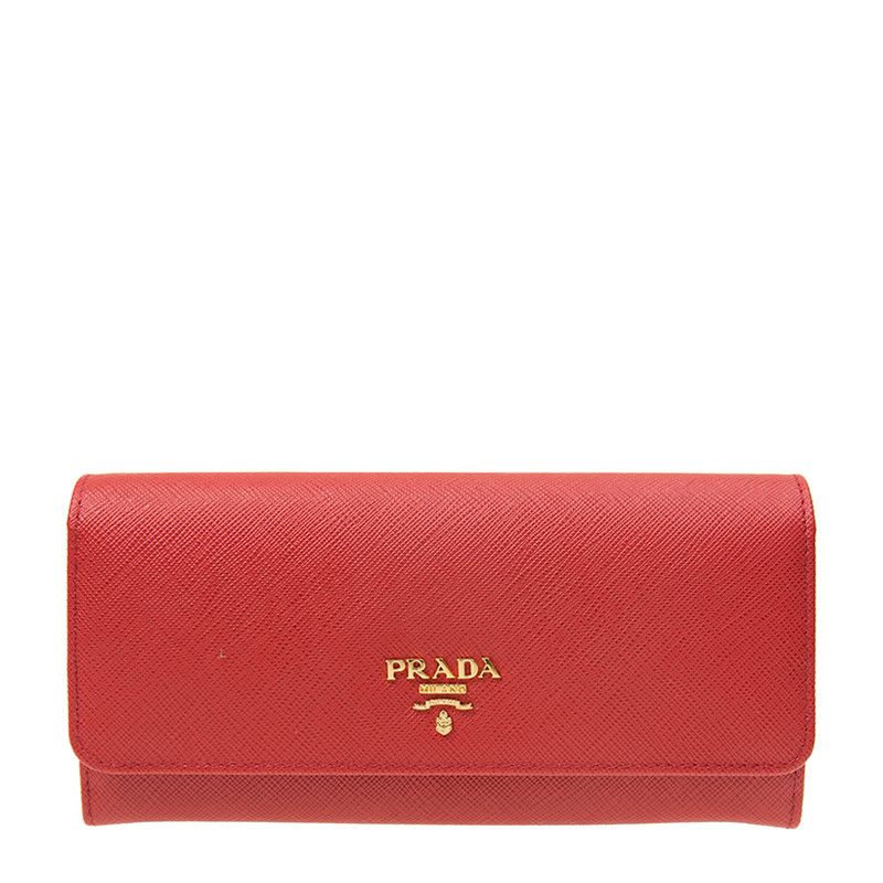 Prada o1srvl11e0724 Size: OS / Wallet in Red Size ONE SIZE - 1 Thumbnail
