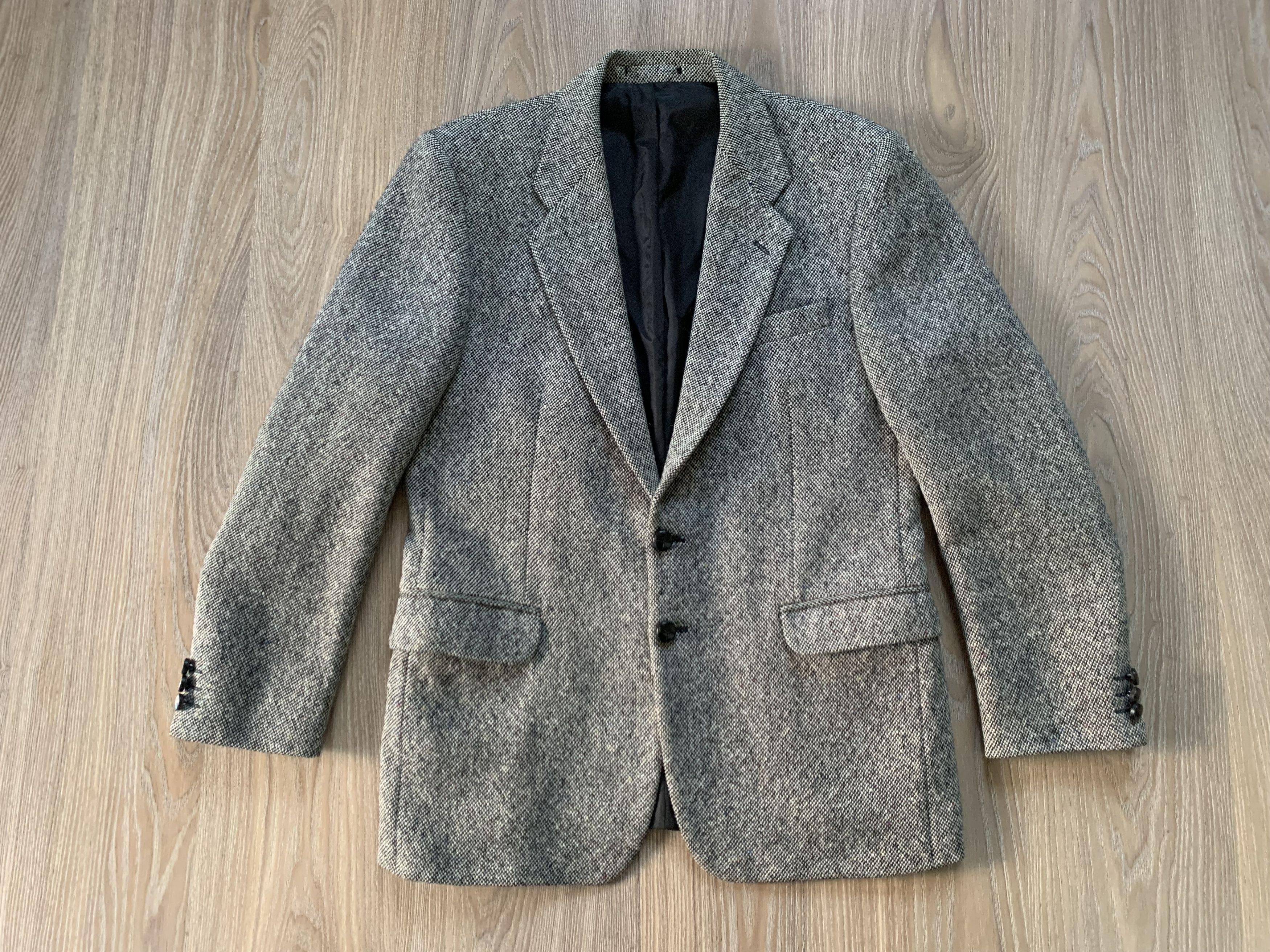 Donegal Tweed × Vintage Donegal Tweed Vintage Classic Blazer Size 50L - 2 Thumbnail