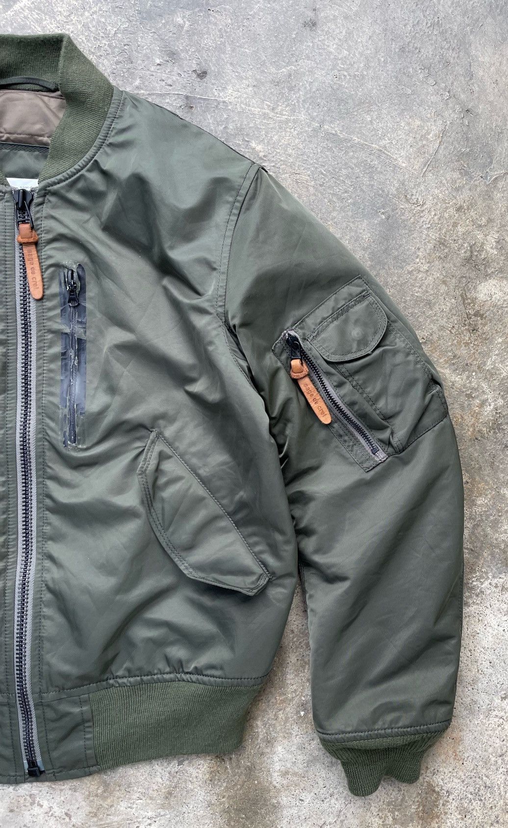 Beams Plus 🔥 Sage De Cret x Goldwin x Beams Plus Flight Bomber Jacket Size US S / EU 44-46 / 1 - 6 Thumbnail