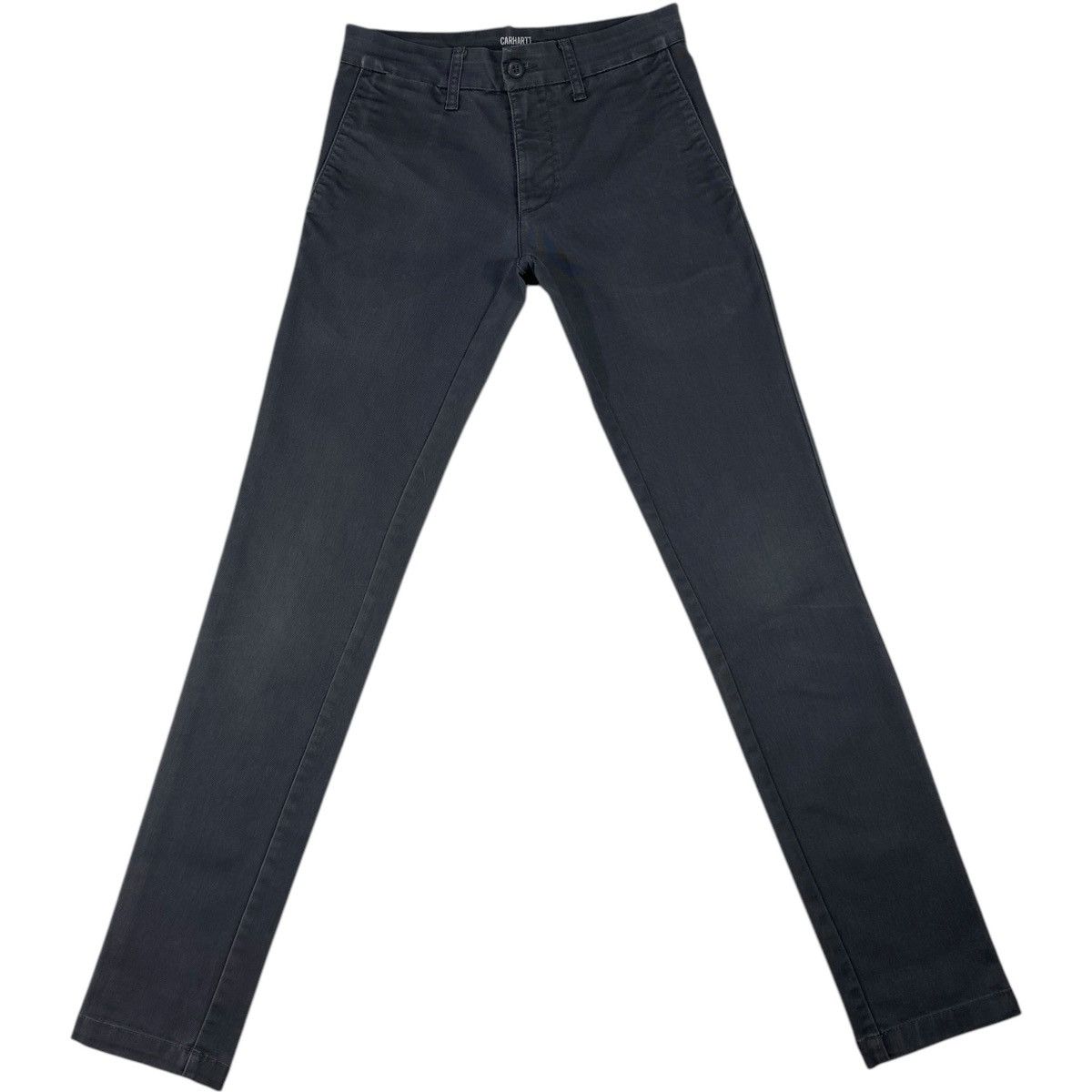 Carhartt 🔥LASTDROP🔥 Carhartt WIP Sid Pants Slim Grey Classic Chino Size US 27 - 3 Thumbnail
