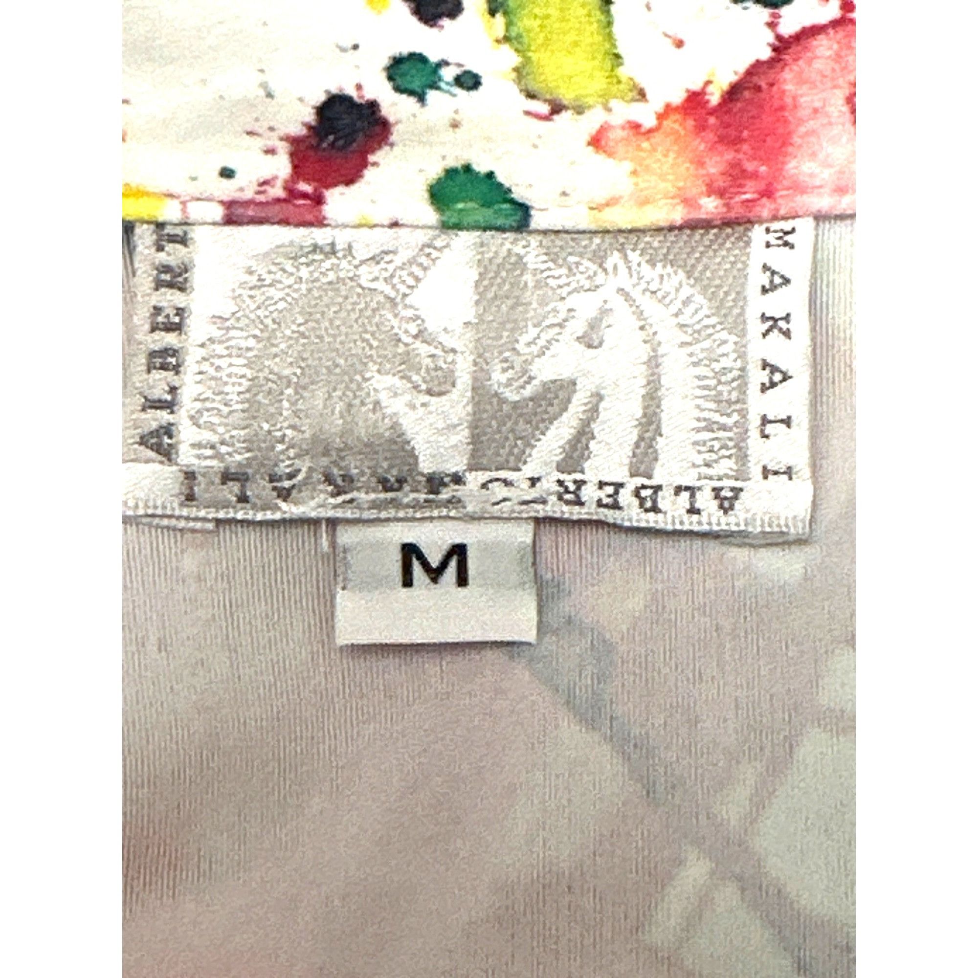 Other Albert Makali Multicolor Tie Dye Dacron Asymmetrical Hem Sle Size M / US 6-8 / IT 42-44 - 7 Thumbnail
