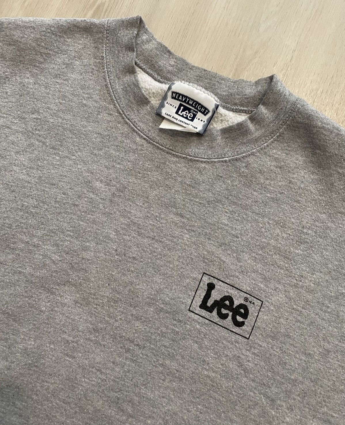 Lee Vintage 90s LEE Classic Essential Crewneck Sweater sz M Size US M / EU 48-50 / 2 - 2 Thumbnail