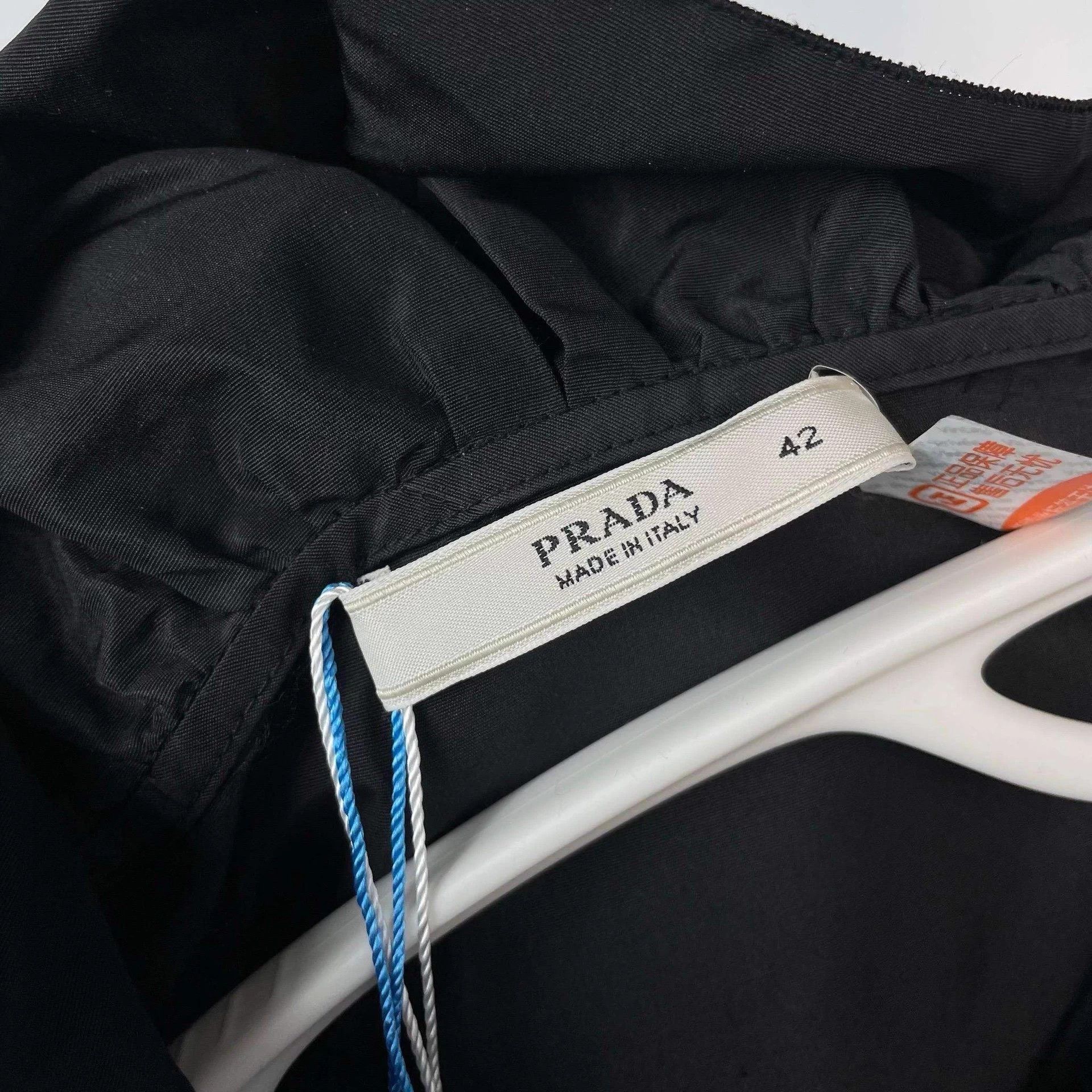 Prada Prada black maxi dress 42 Size M / US 6-8 / IT 42-44 - 5 Thumbnail