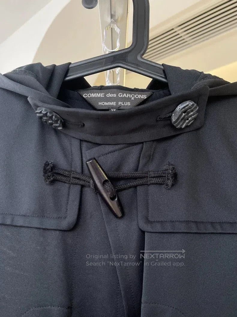 Comme des Garcons CDG Homme Plus Graffiti Rivet Trench Coat. Size US XS / EU 42 / 0 - 3 Thumbnail