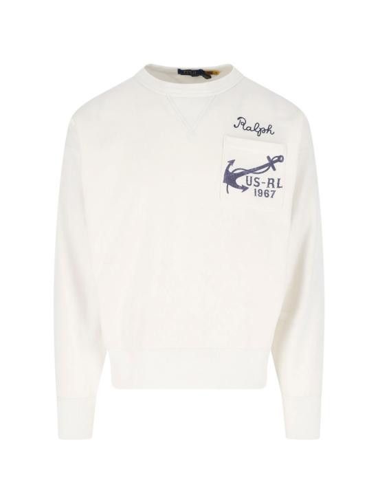 Polo Ralph Lauren POLO RALPH LAUREN Men Hoodies 710 965005 001 White Size US M / EU 48-50 / 2 - 1 Thumbnail