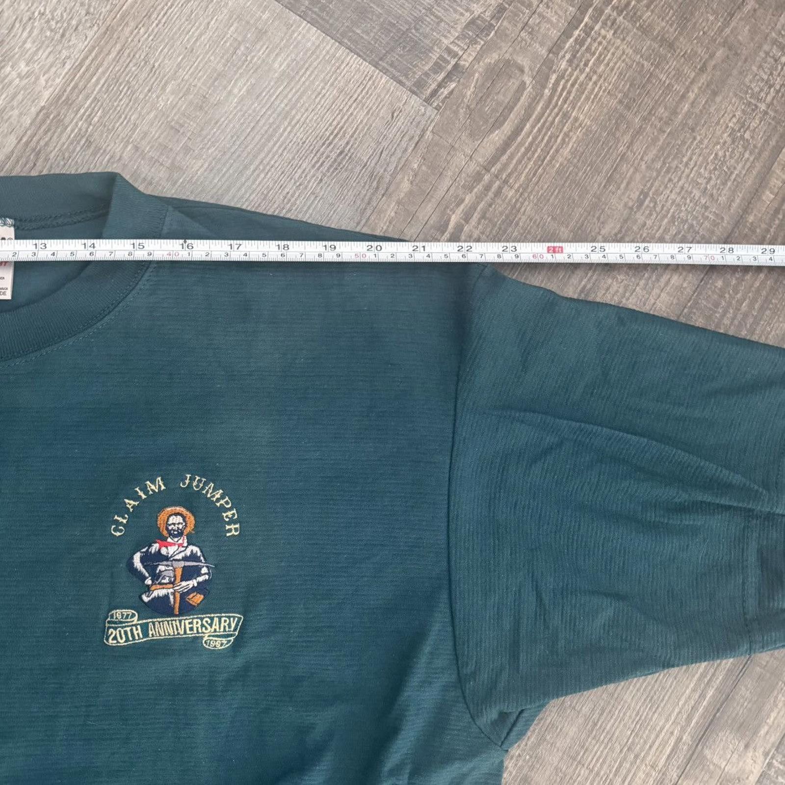 Vintage ONEITA • VNTG "Claim Jumper" Pre-Shrunk Tee (XL) Size US XL / EU 56 / 4 - 4 Thumbnail