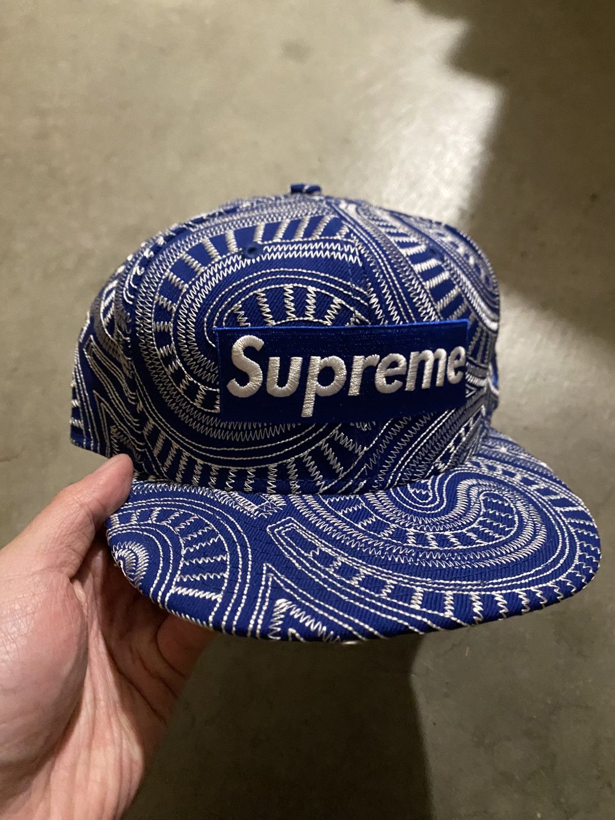 New Era × Supreme Supreme Hat Uptown Full Cap New Era SS14 Size ONE SIZE - 1 Thumbnail