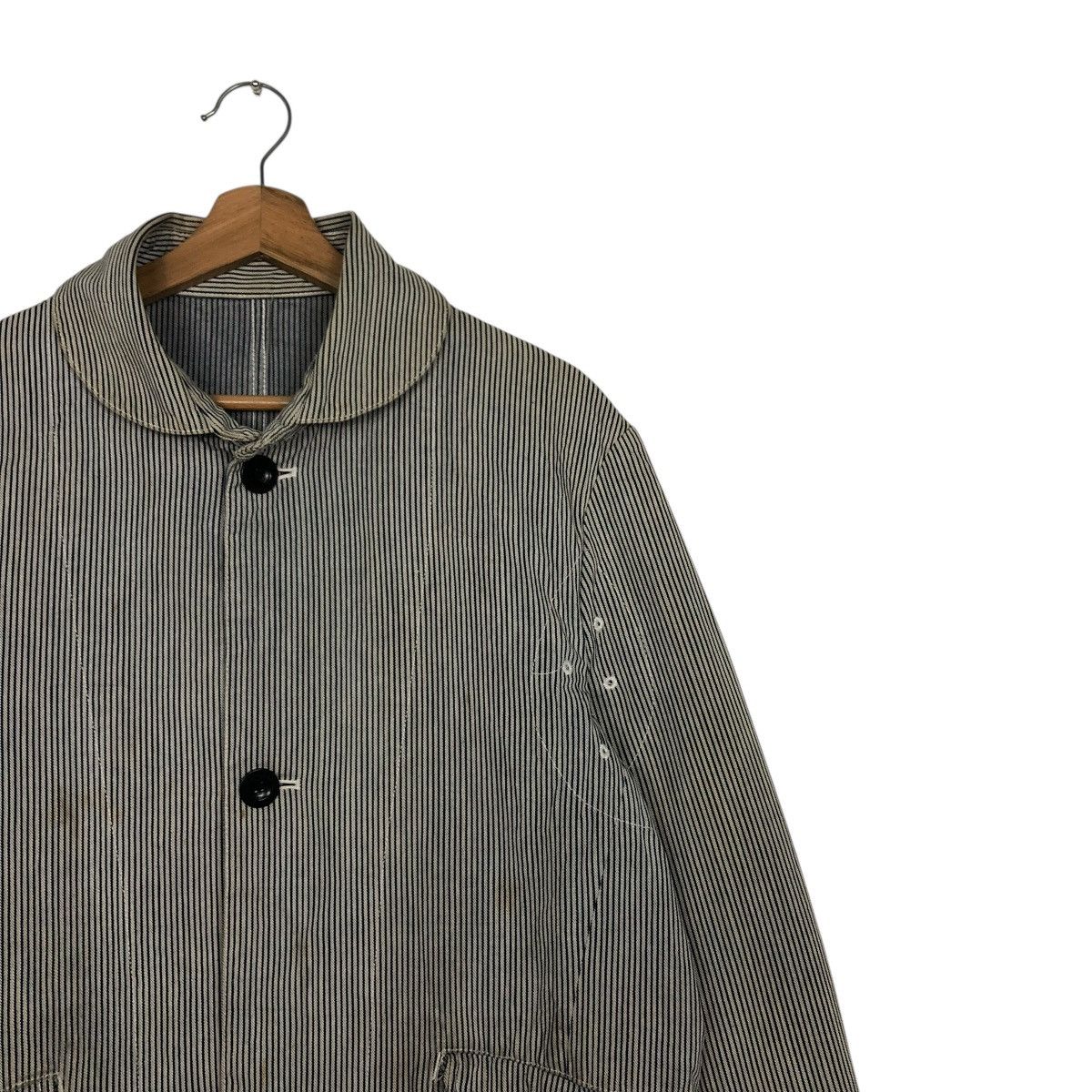 Vintage 🔥VINTAGE HICKORY CHORE WORKER JACKET JAPAN ISSEY MIYAKE Size US M / EU 48-50 / 2 - 8 Thumbnail