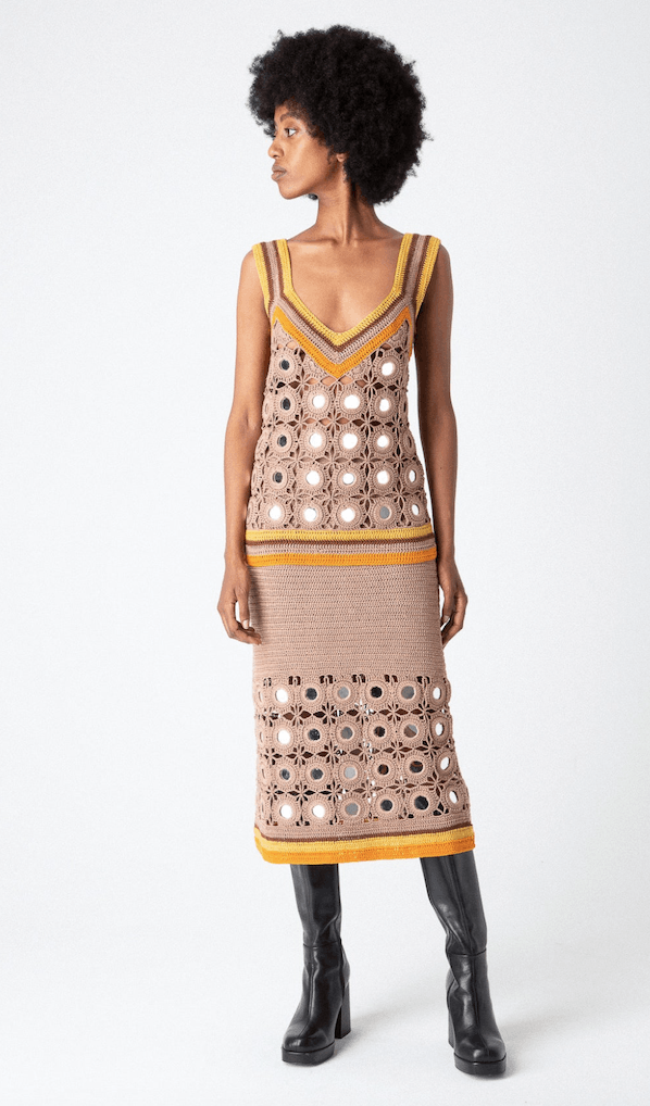 Wales Bonner $750 Wales Bonner Marimba Crochet Top Size S / US 4 / IT 40 - 2 Thumbnail