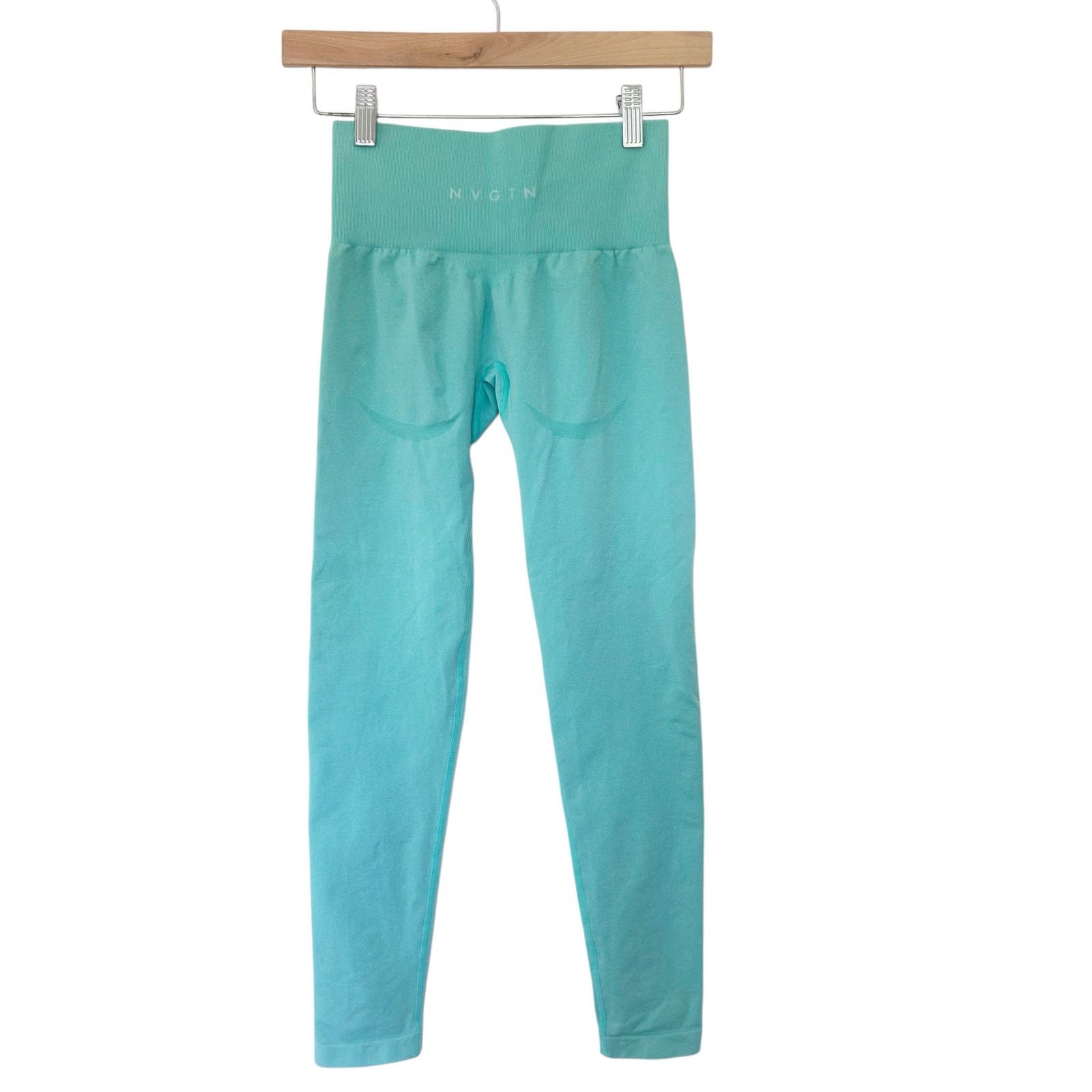 Other NVGTN Mint Green Seamless Leggings Sz S Size 27" / US 4 / IT 40 - 2 Thumbnail