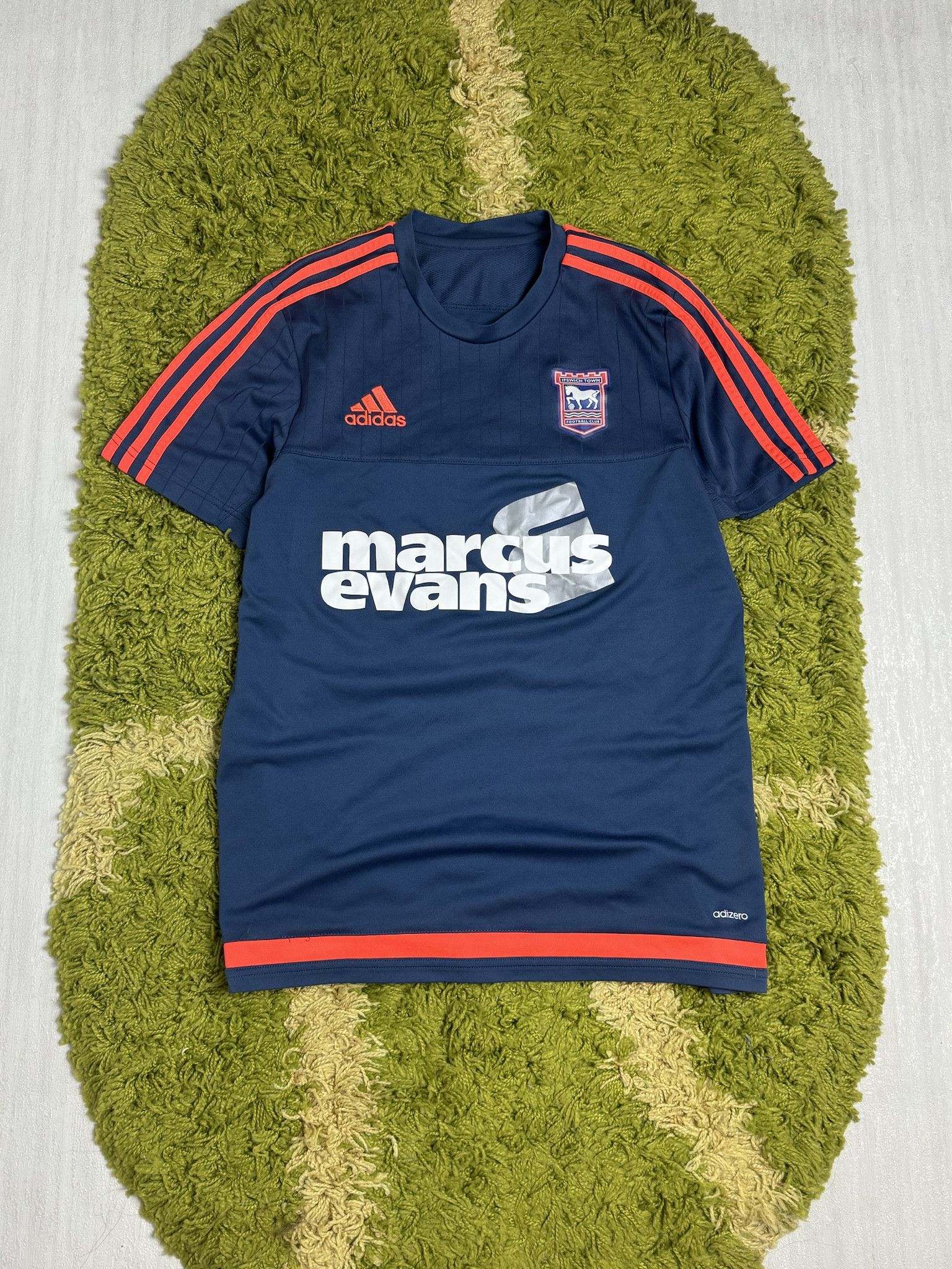 Adidas × Vintage IPSWICH TOWN HOME FOOTBALL SHIRT 2014/2015 JERSEY ADIDAS Size US M / EU 48-50 / 2 - 1 Thumbnail