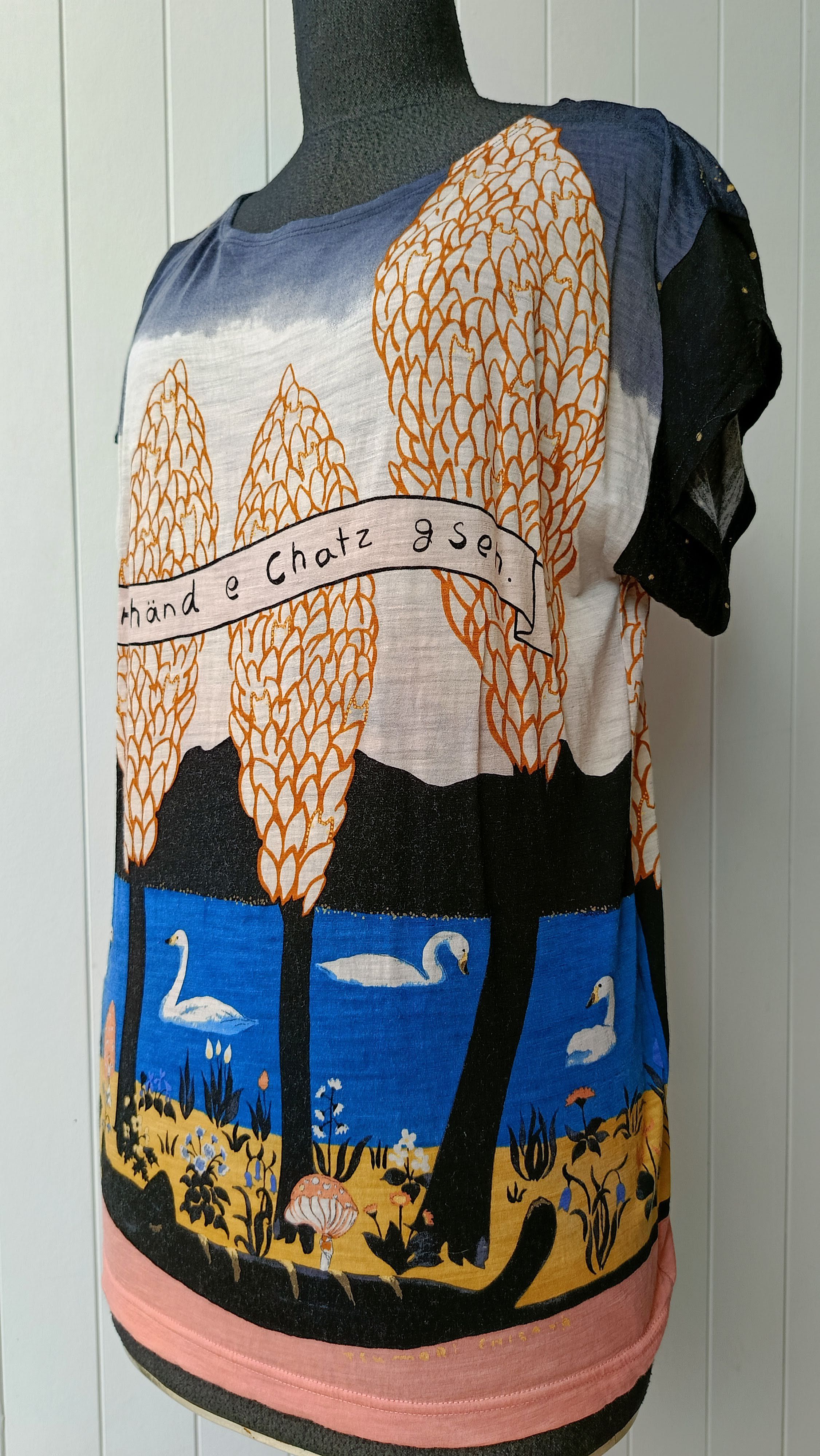Tsumori Chisato Tsumori Chisato 2 ISSEY MIYAKE Japan wool tshirt RARE Size S / US 4 / IT 40 - 8 Thumbnail