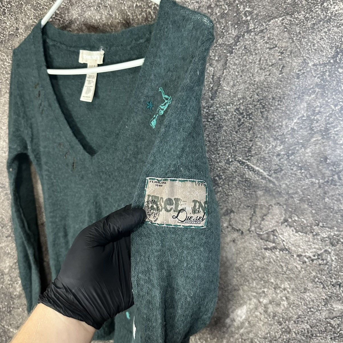 Diesel Vintage Diesel Sweater Size M / US 6-8 / IT 42-44 - 10 Thumbnail