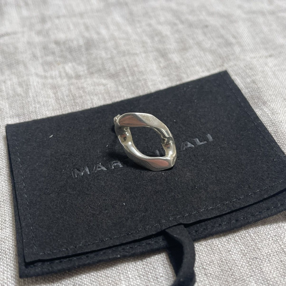 Martine Ali Buffalo Silver Earring | Martine Ali | .925 Sterling Silver Size ONE SIZE - 4 Thumbnail