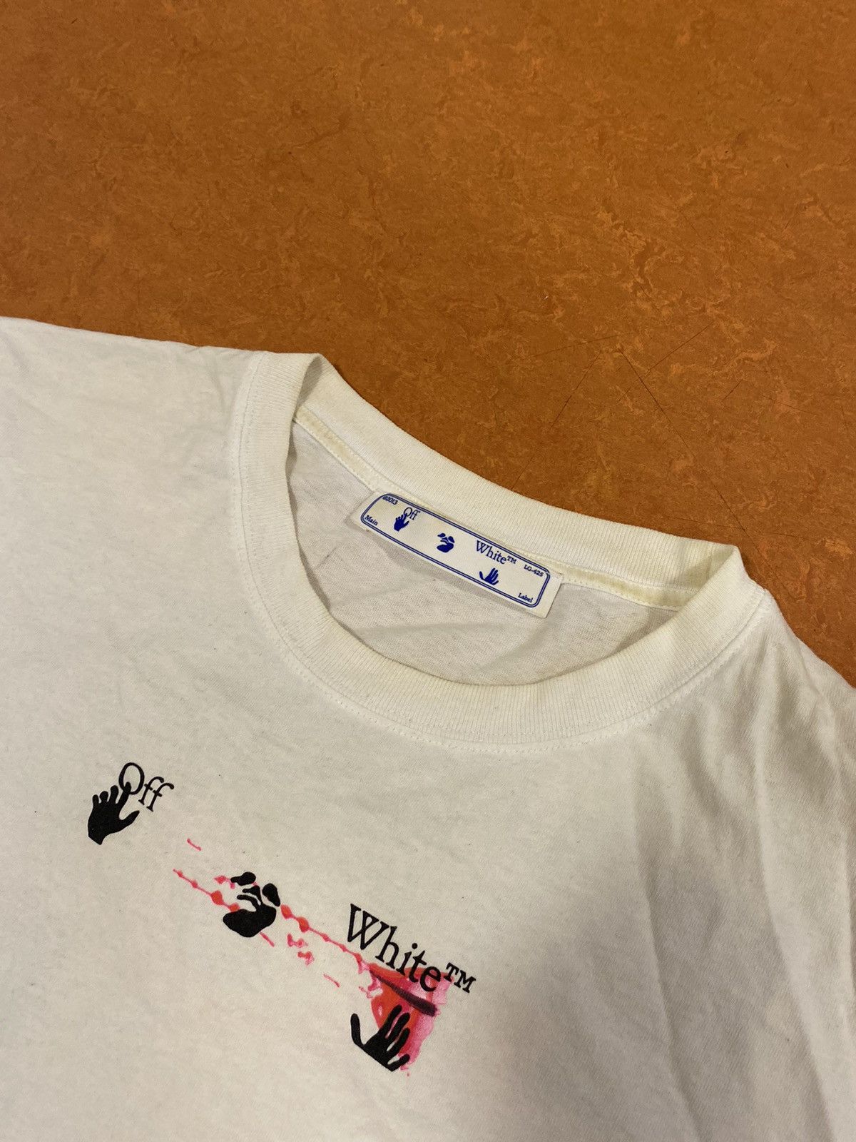 Off-White × Vintage Very Rare Legit Off-White t shirt Size US XL / EU 56 / 4 - 3 Thumbnail