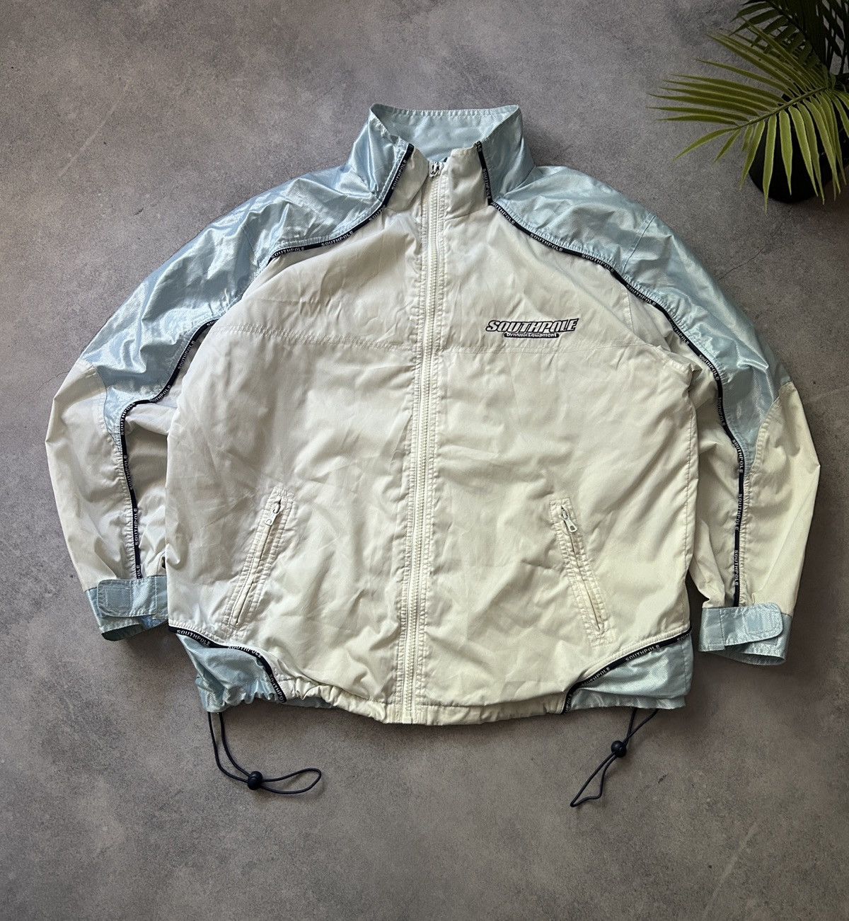 Southpole × Vintage Vintage South Pole Dynamic Equipment big logo rap jacket y2k Size US L / EU 52-54 / 3 - 4 Thumbnail
