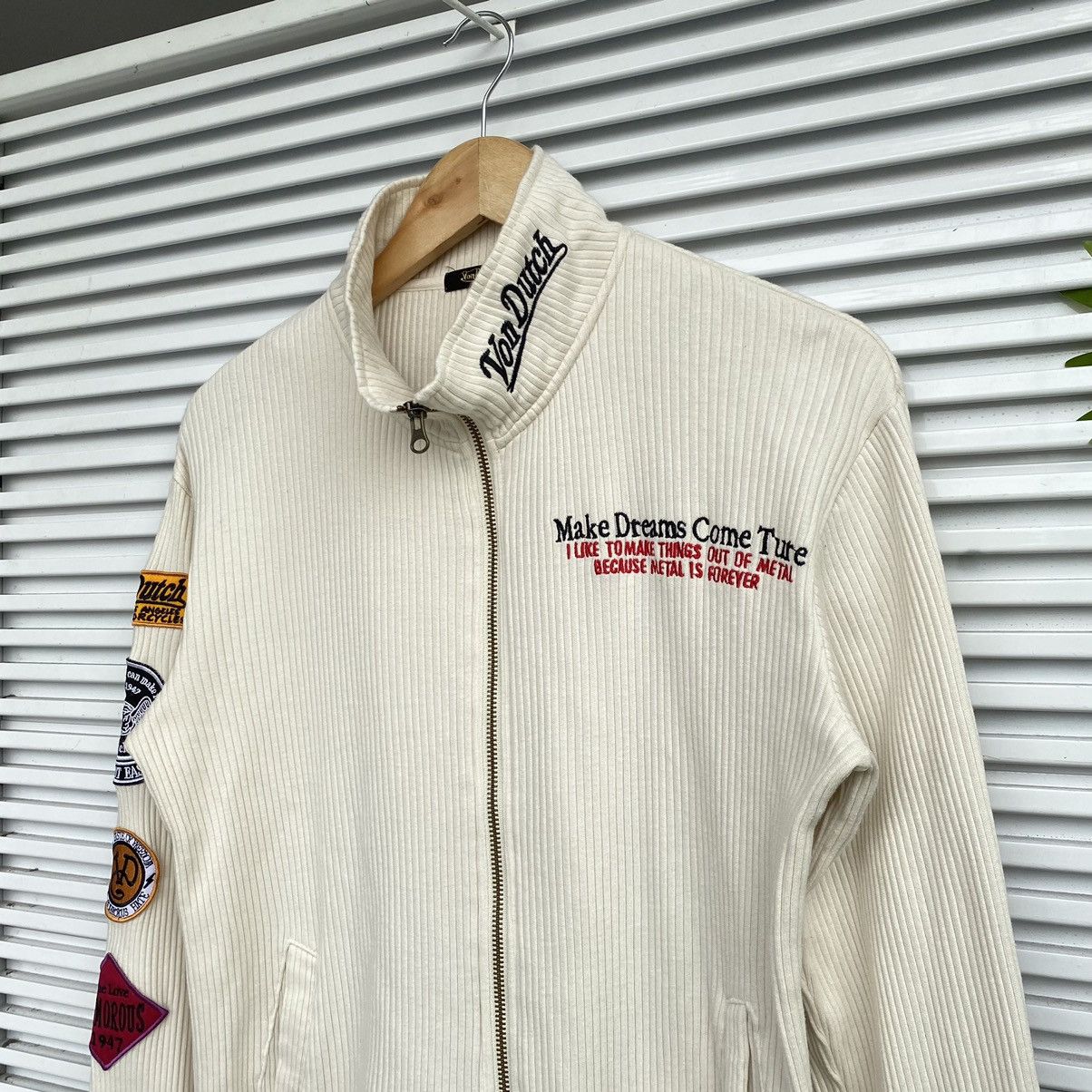 Von Dutch Vintage Von Dutch Zipper Sweater Size US M / EU 48-50 / 2 - 2 Thumbnail