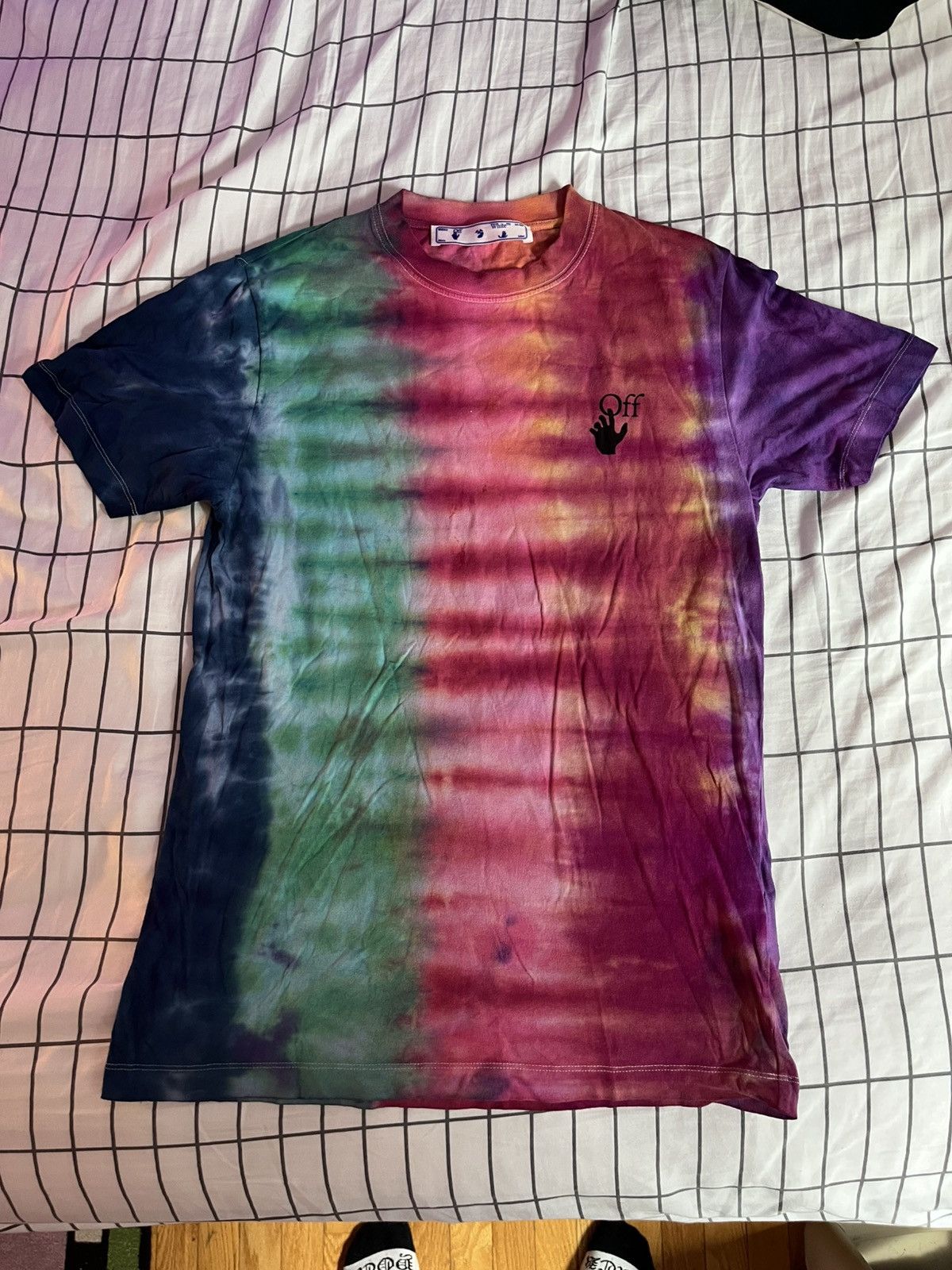Off-White Off-White Faded Arrow Tie Dye T-Shirt Size US S / EU 44-46 / 1 - 1 Thumbnail