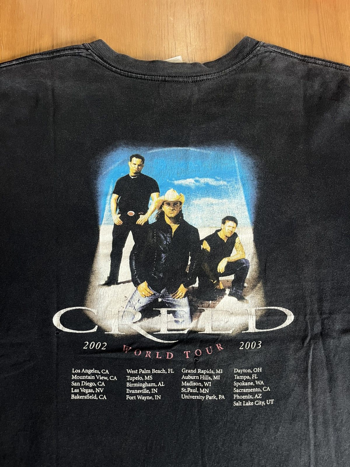 Creed Vintage CREED 2002’s World Tour Tshirt Size US XXL / EU 58 / 5 - 9 Thumbnail