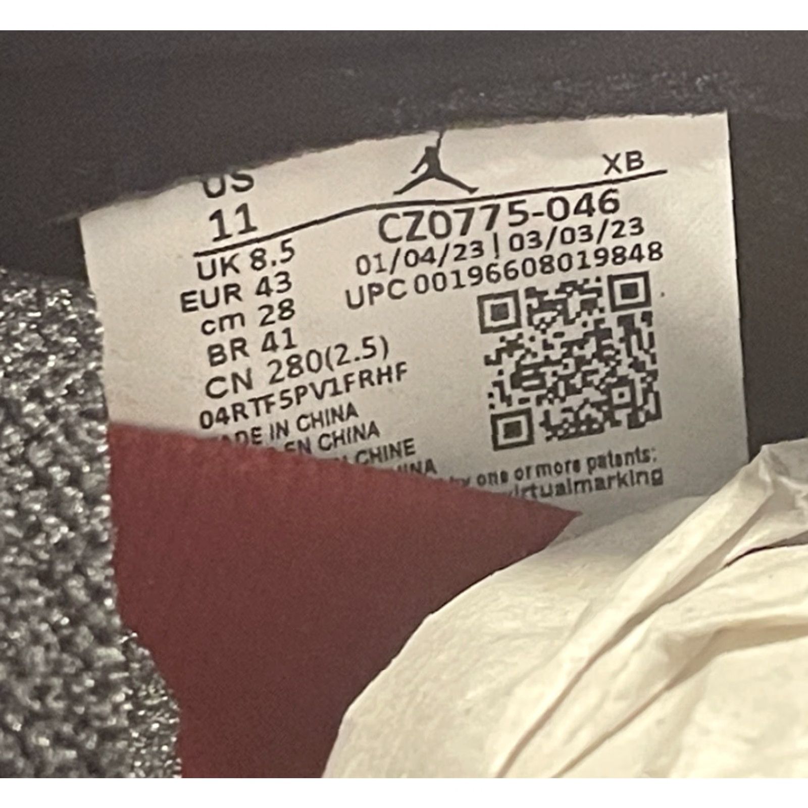 Jordan Brand Jordan 1 Retro Low Womens OG 'UNC to Chicago' 2023 Authentic Brand New Sz 11 Ladies Sneakers Size US 8.5 / IT 38.5 - 7 Thumbnail