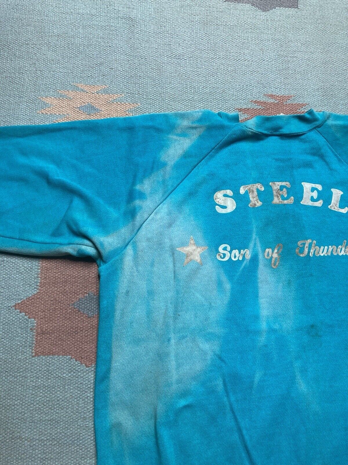 Vintage VTG 80s crewneck sweatshirt cadillac fade car double sided L Size US L / EU 52-54 / 3 - 8 Thumbnail