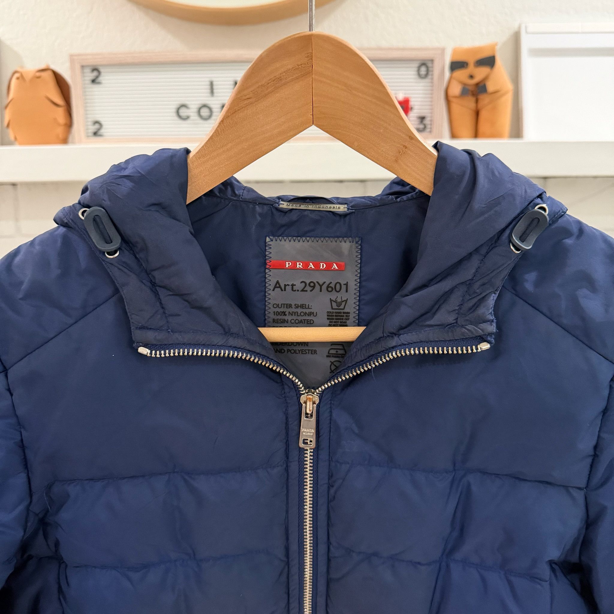 Prada 2013 Prada Sport Puffer Padded Goose Down Hooded Jacket Size S / US 4 / IT 40 - 3 Thumbnail