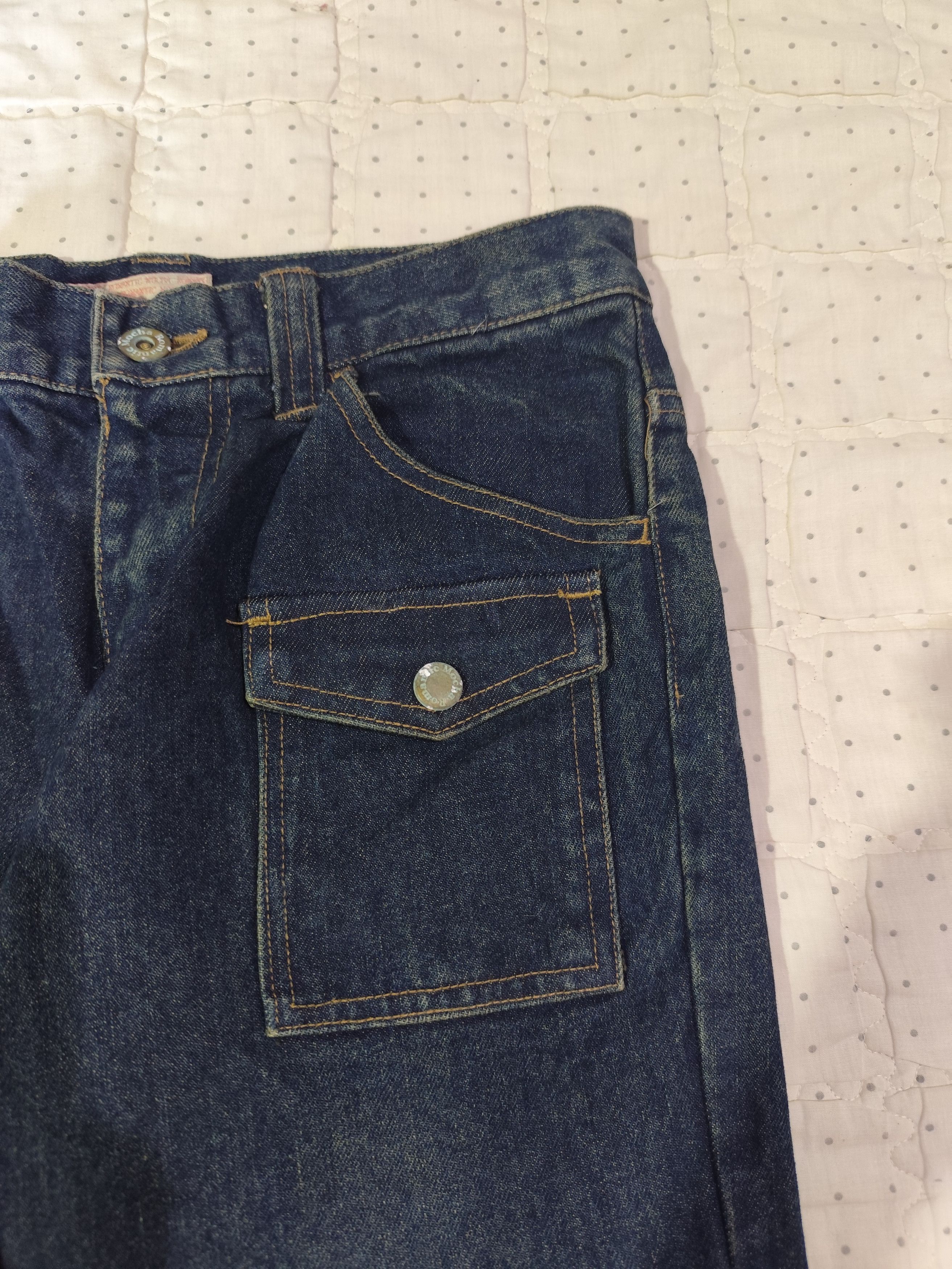 Japanese Brand Vintage Romantic Mocha Flare Bushpant Denim J019 Size 28" / US 6 / IT 42 - 5 Thumbnail
