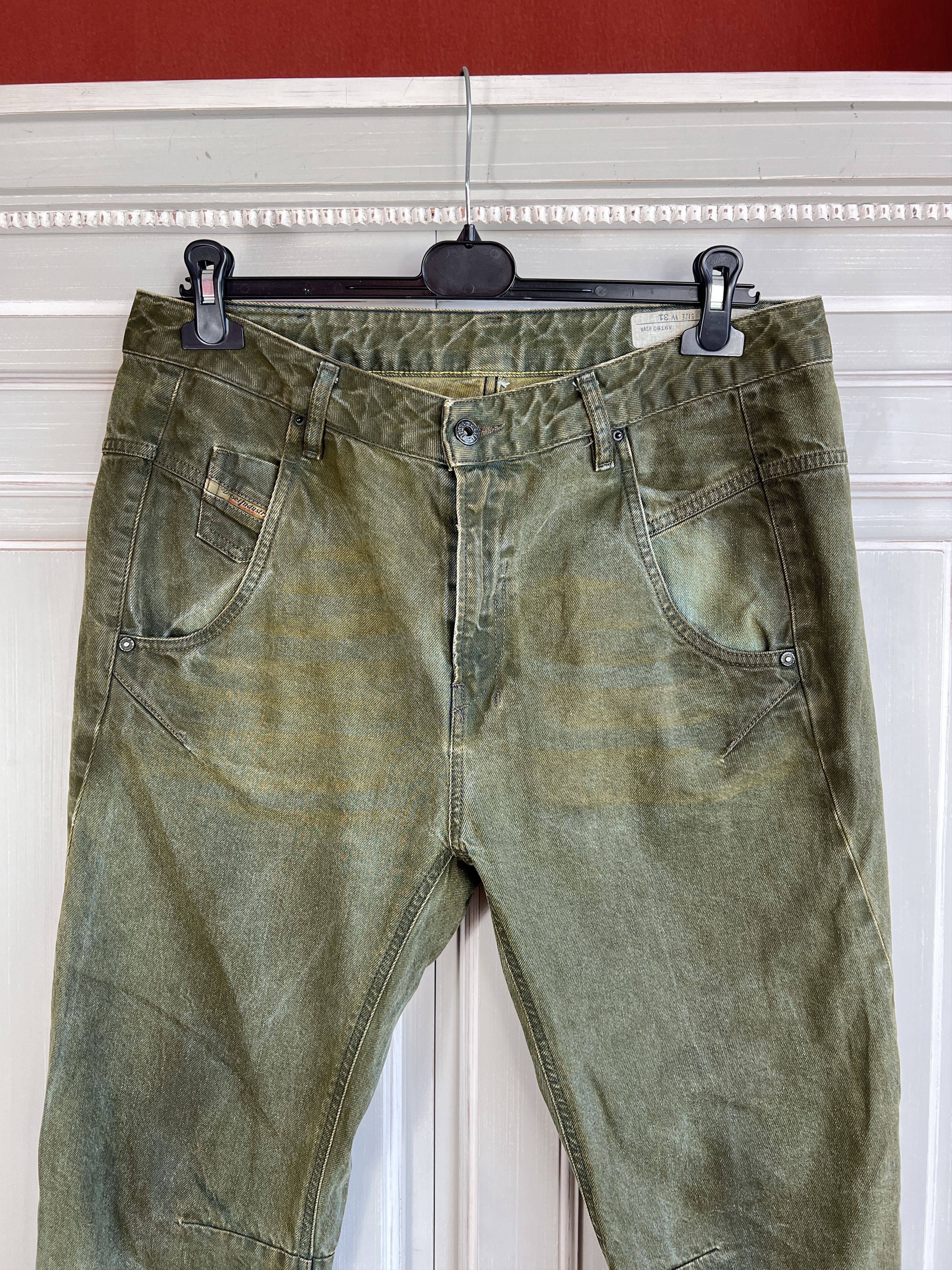 Diesel VINTAGE AVANGRADE DIESEL TRASHED DENIM Size US 32 / EU 48 - 6 Thumbnail