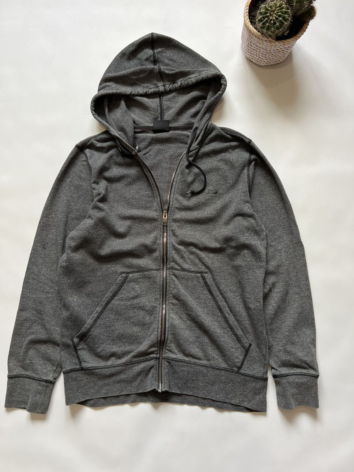 Oakley Oakley Zip Up Sweater Hoodie Grey Rare Size US S / EU 44-46 / 1 - 1 Thumbnail