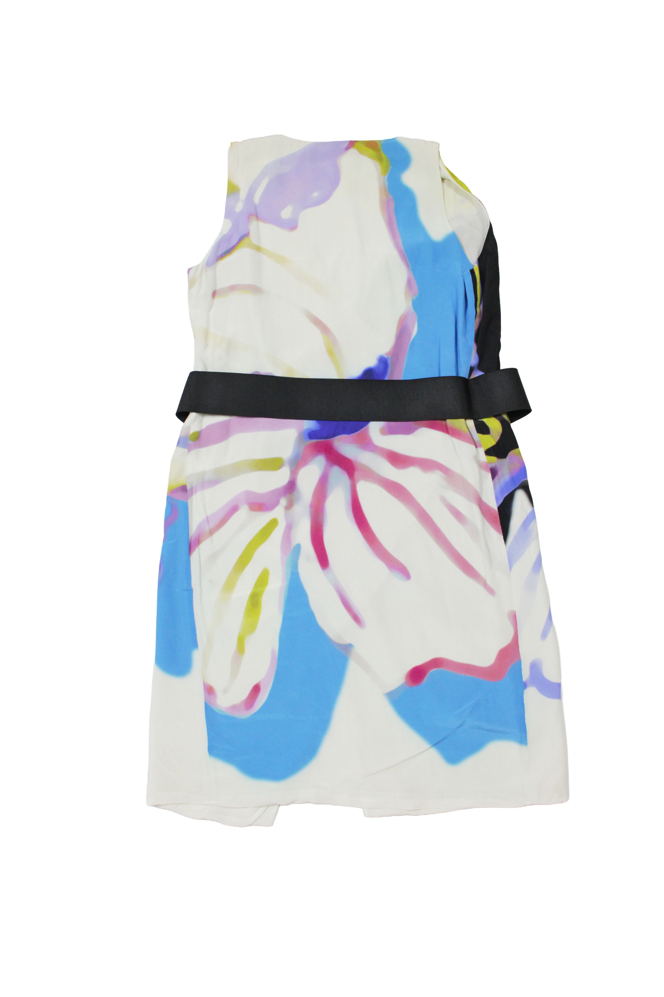 Versace 2012 Sea Motive Silk Abstract Dress Size M / US 6-8 / IT 42-44 - 2 Thumbnail