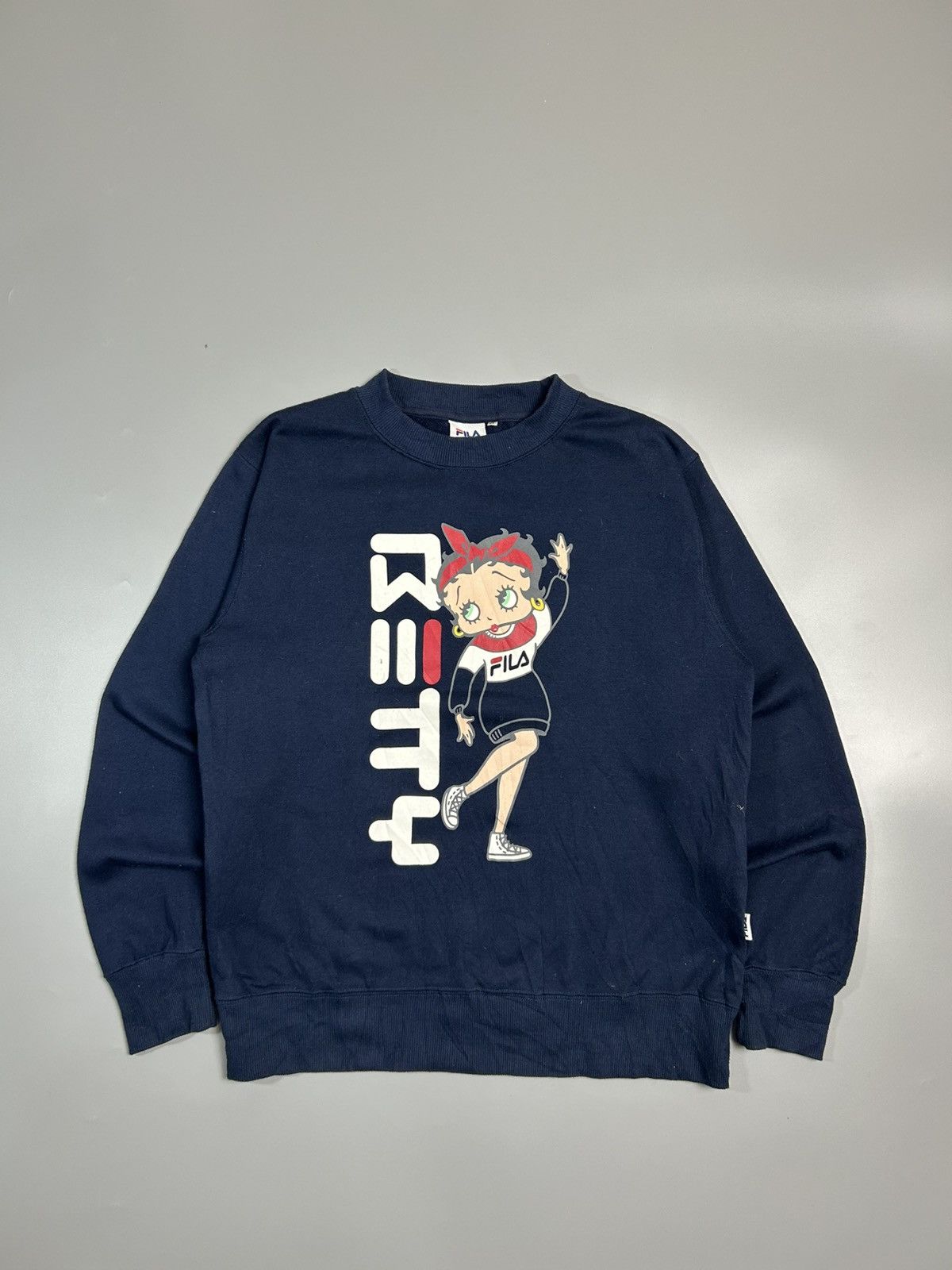 Fila Fila Collab Betty Boop Sweatshirt Size M / US 6-8 / IT 42-44 - 1 Thumbnail