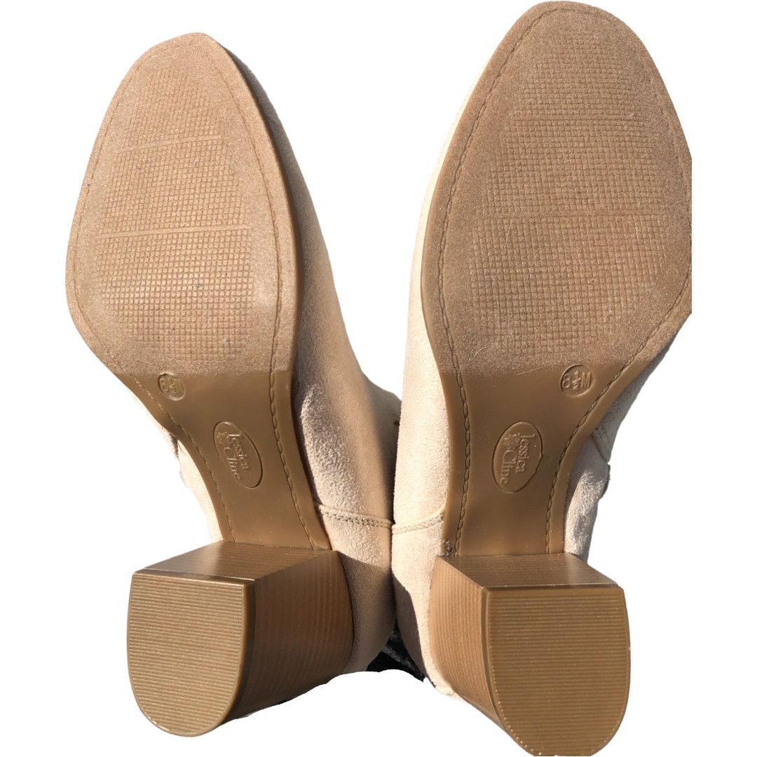Other Jessica Cline Aurora Tan Ankle Boots - Women's Size 8.5M Size US 8.5 / IT 38.5 - 6 Thumbnail