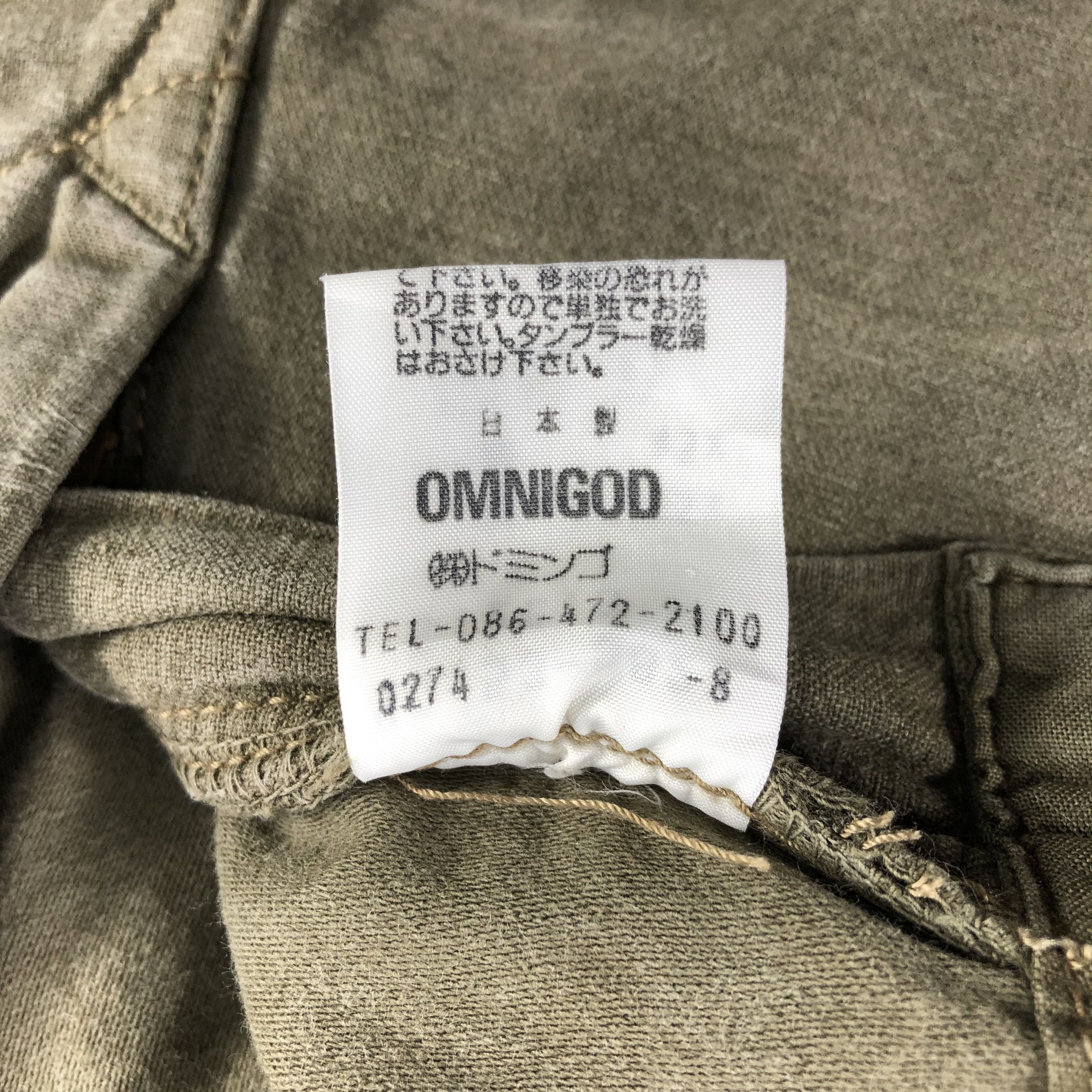 OMNIGOD Omnigod Cargo Pants Multi Pocket Tactical Trousers Size US 32 / EU 48 - 12 Thumbnail