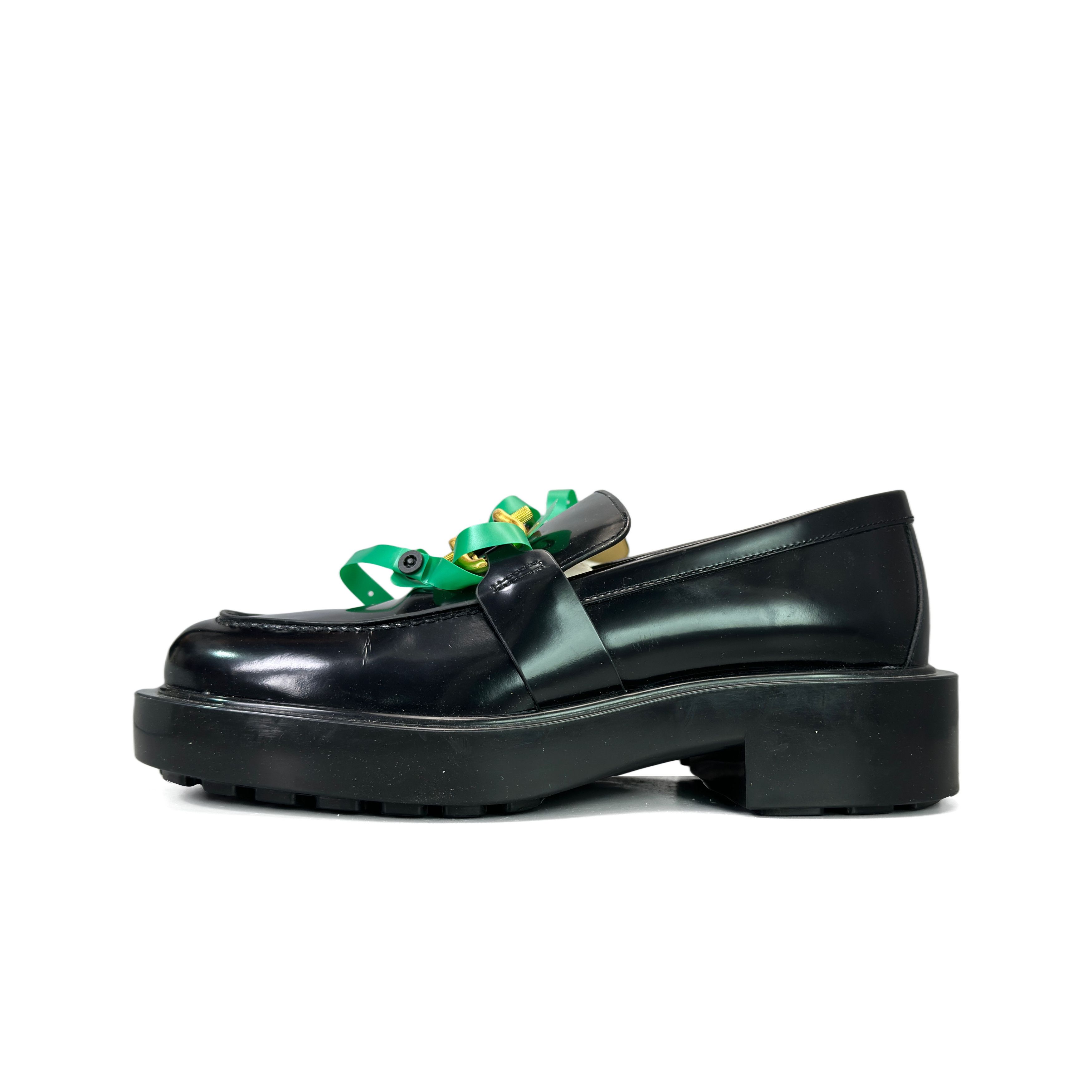 Bottega Veneta Bottega Veneta Leather Loafers Size 8 Size US 8 / EU 41 - 1 Thumbnail