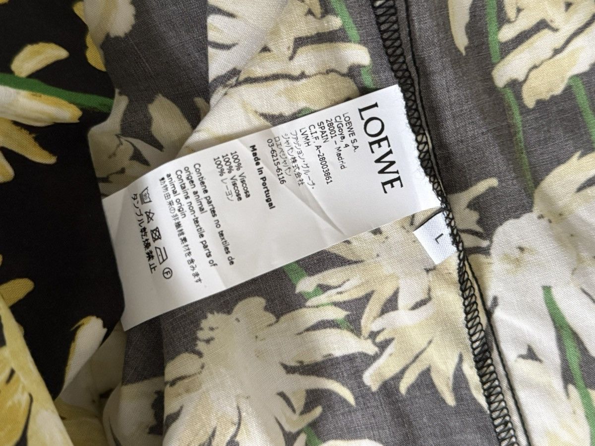 Loewe Loewe Daisy Print Bowling Shirt Size US L / EU 52-54 / 3 - 4 Thumbnail