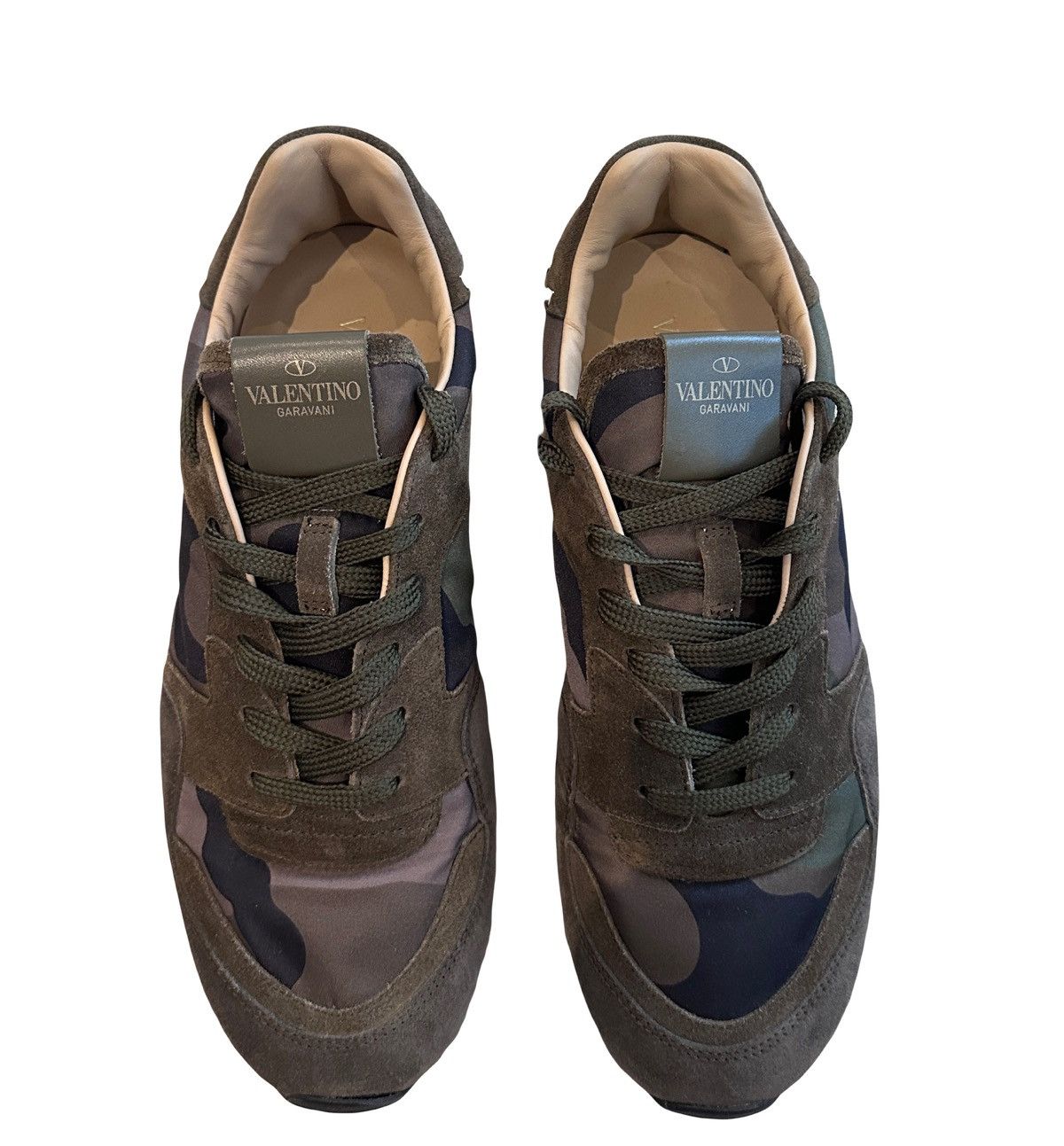 Valentino Valentino low-top camo sneakers Size US 8.5 / EU 41-42 - 2 Thumbnail
